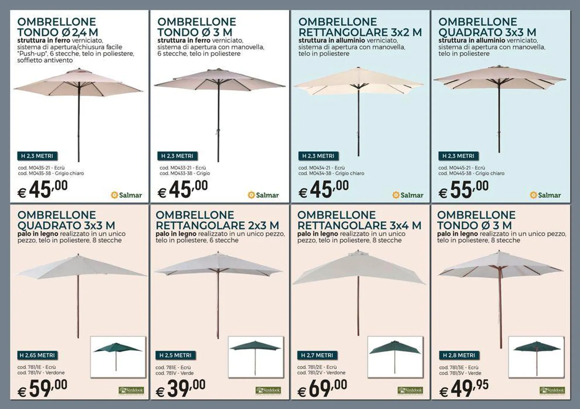 Gazevi-Ombrelloni-Tende da sole da 17 aprile a 22 settembre di 2024 - Pagina del volantino 6