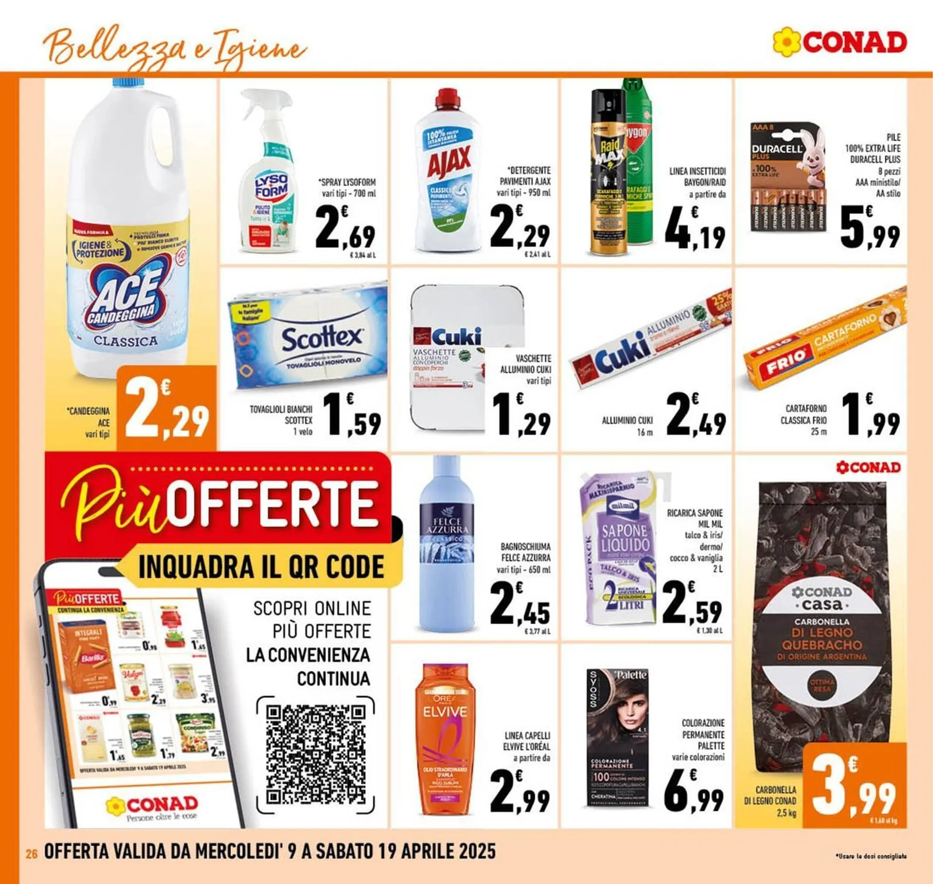 Volantino Conad da 9 aprile a 19 aprile di 2025 - Pagina del volantino 26