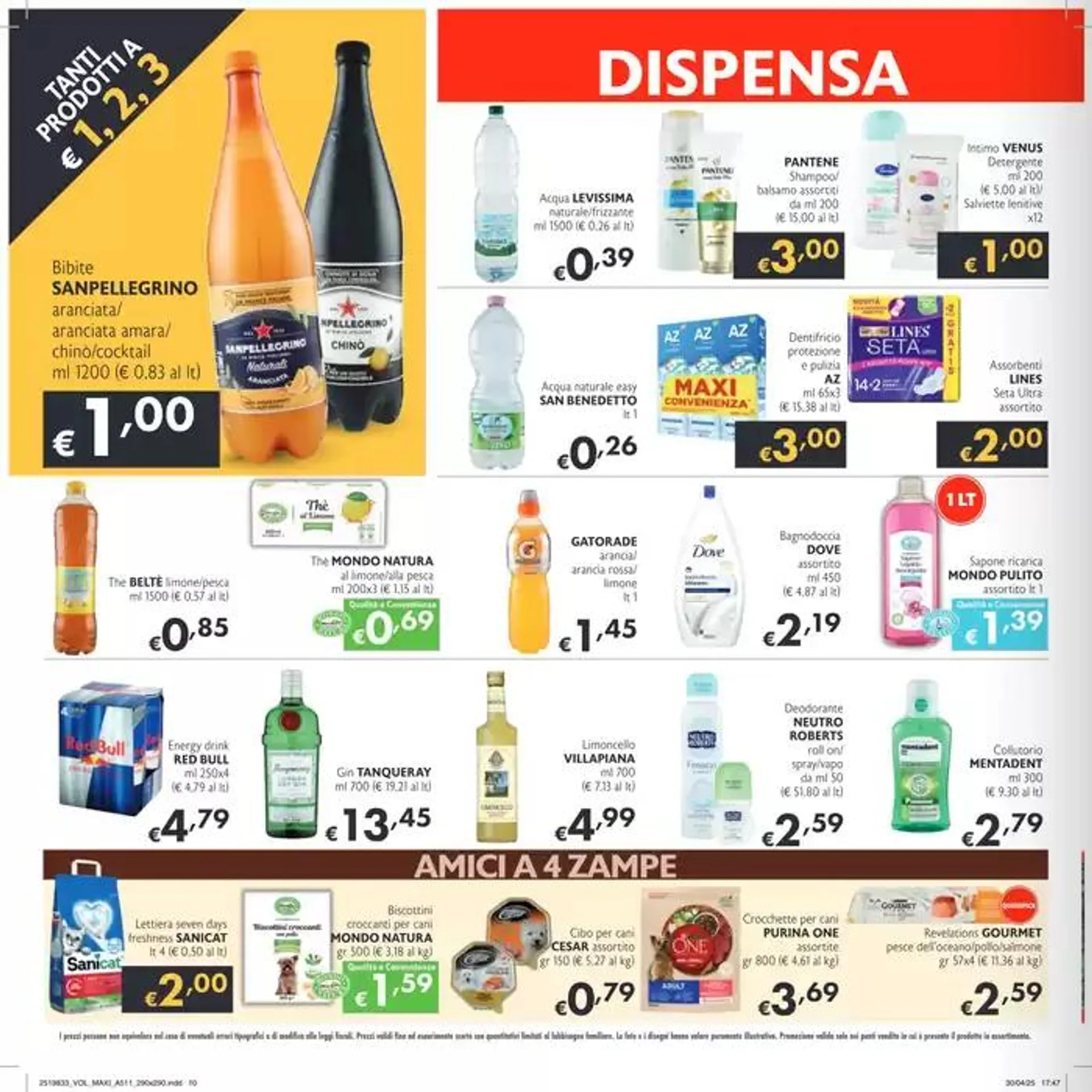 Tanti prodotti a 1. 2. 3€ da 22 maggio a 4 giugno di 2025 - Pagina del volantino 10