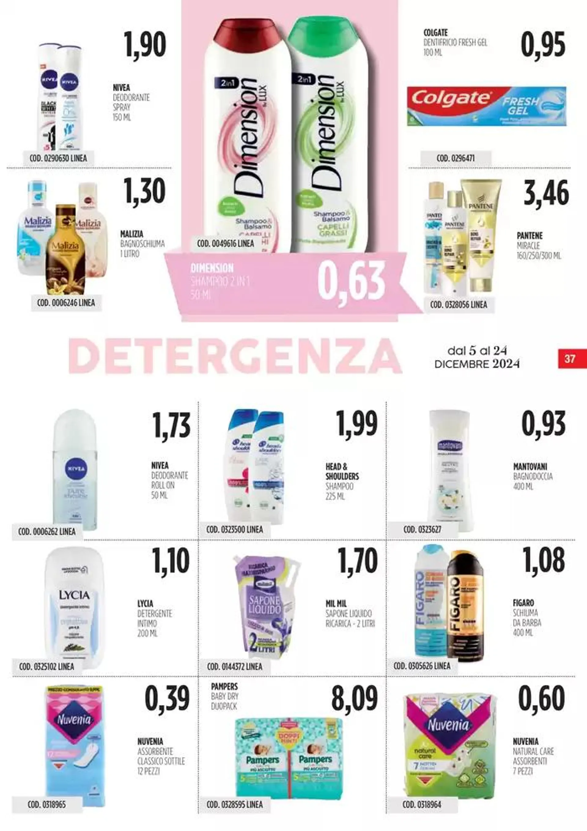 Offerte Carico Cash & Carry  da 5 dicembre a 24 dicembre di 2024 - Pagina del volantino 37