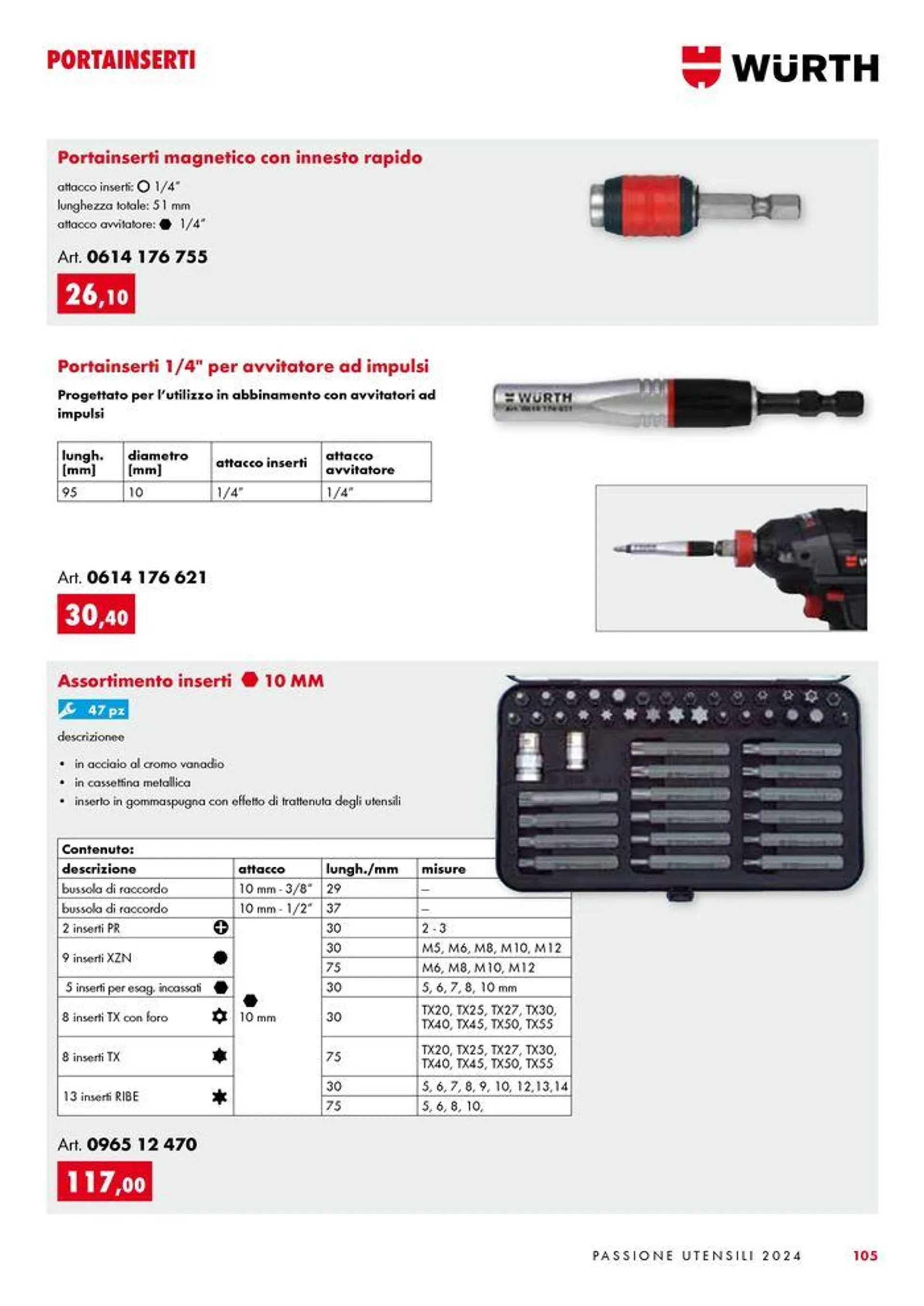 Passione utensili da 6 marzo a 30 giugno di 2024 - Pagina del volantino 105