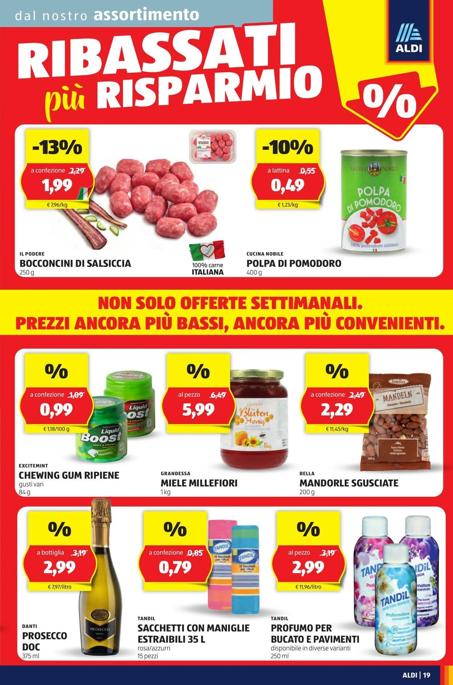 Aldi Volantino attuale da 2 giugno a 8 giugno di 2025 - Pagina del volantino 19