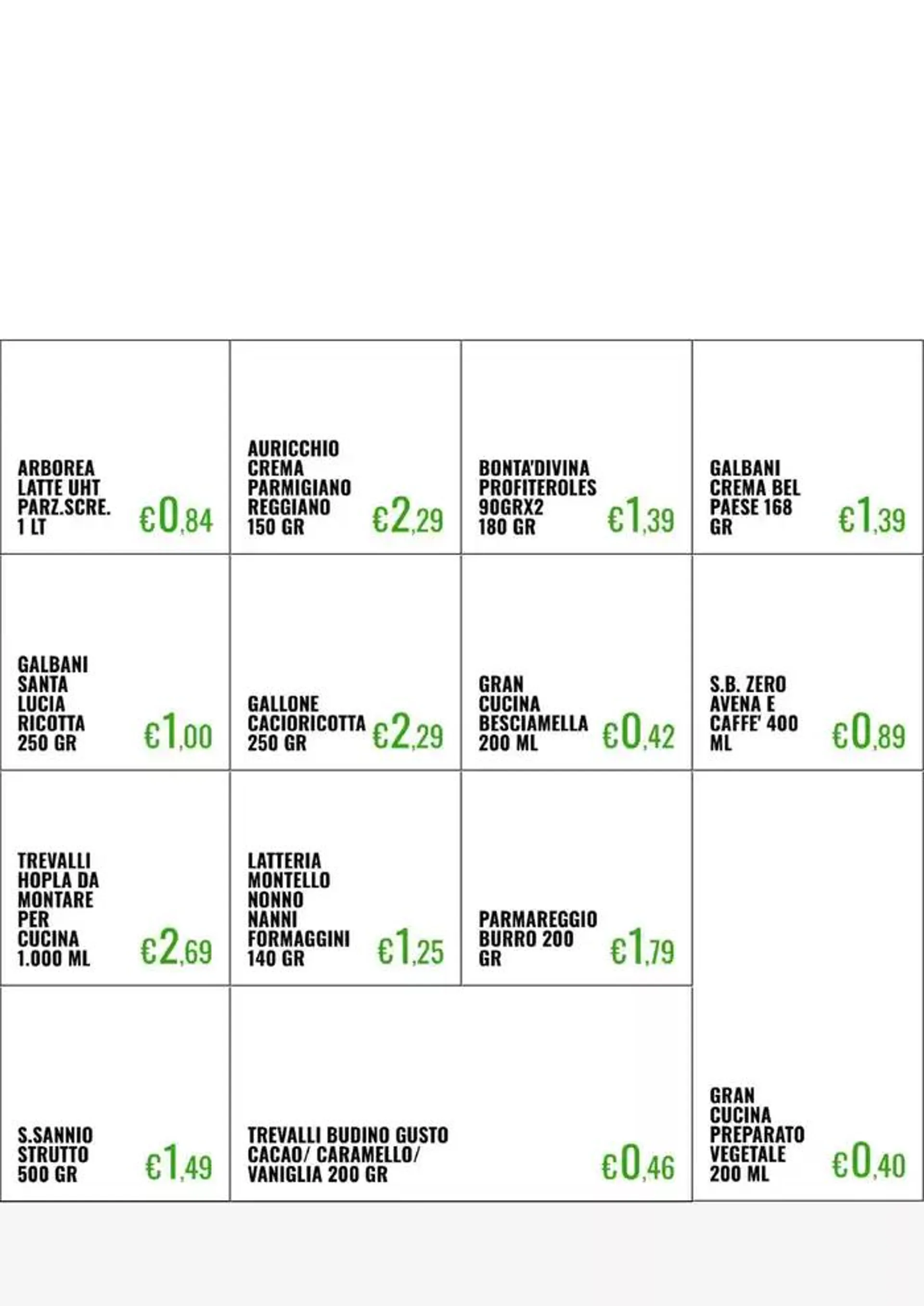I sapori d'Italia oltre i confini da 31 marzo a 19 aprile di 2025 - Pagina del volantino 12