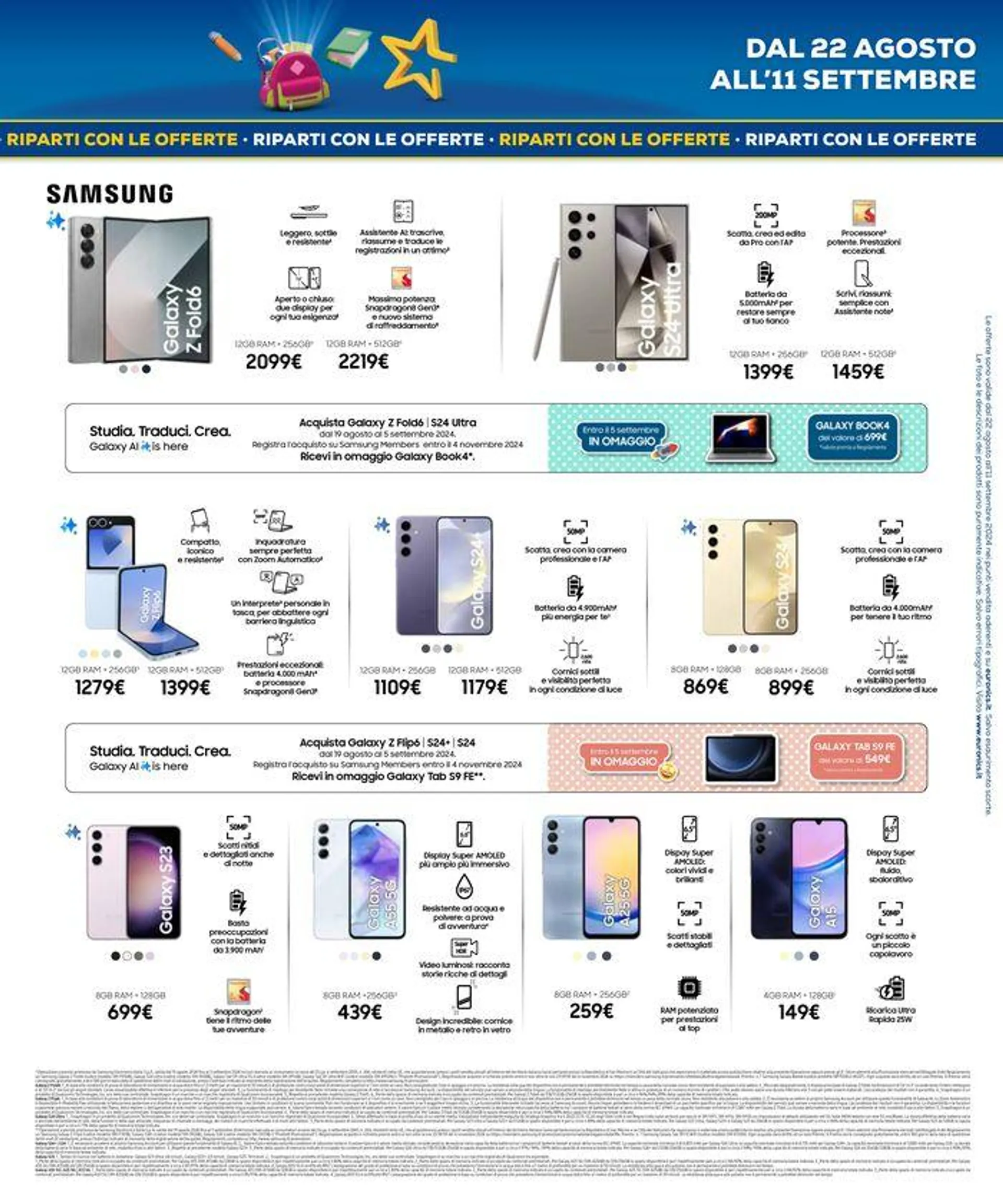 Back to Euronics da 22 agosto a 11 settembre di 2024 - Pagina del volantino 3