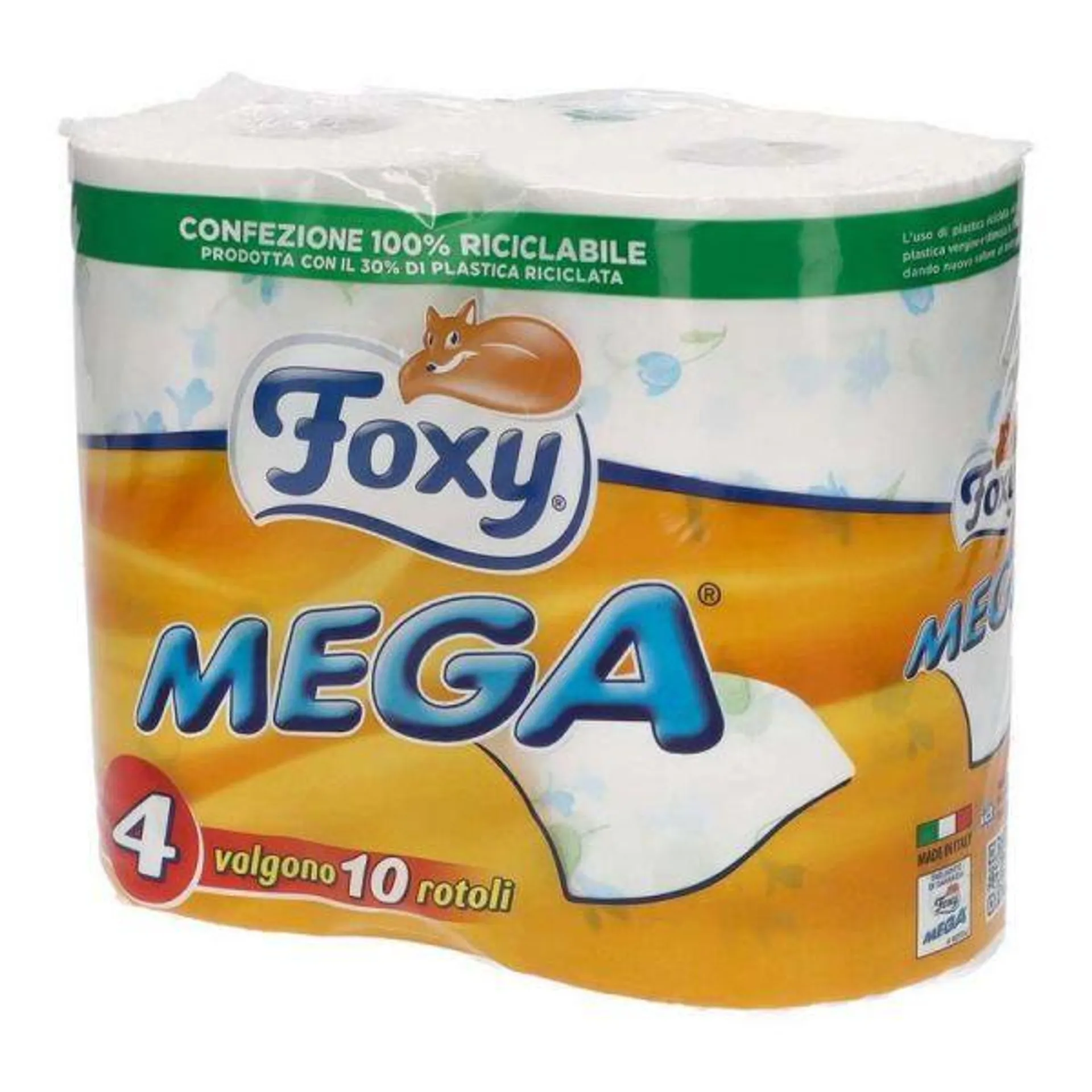 CARTA IGIENICA FOXY MEGA 4 ROTOLI