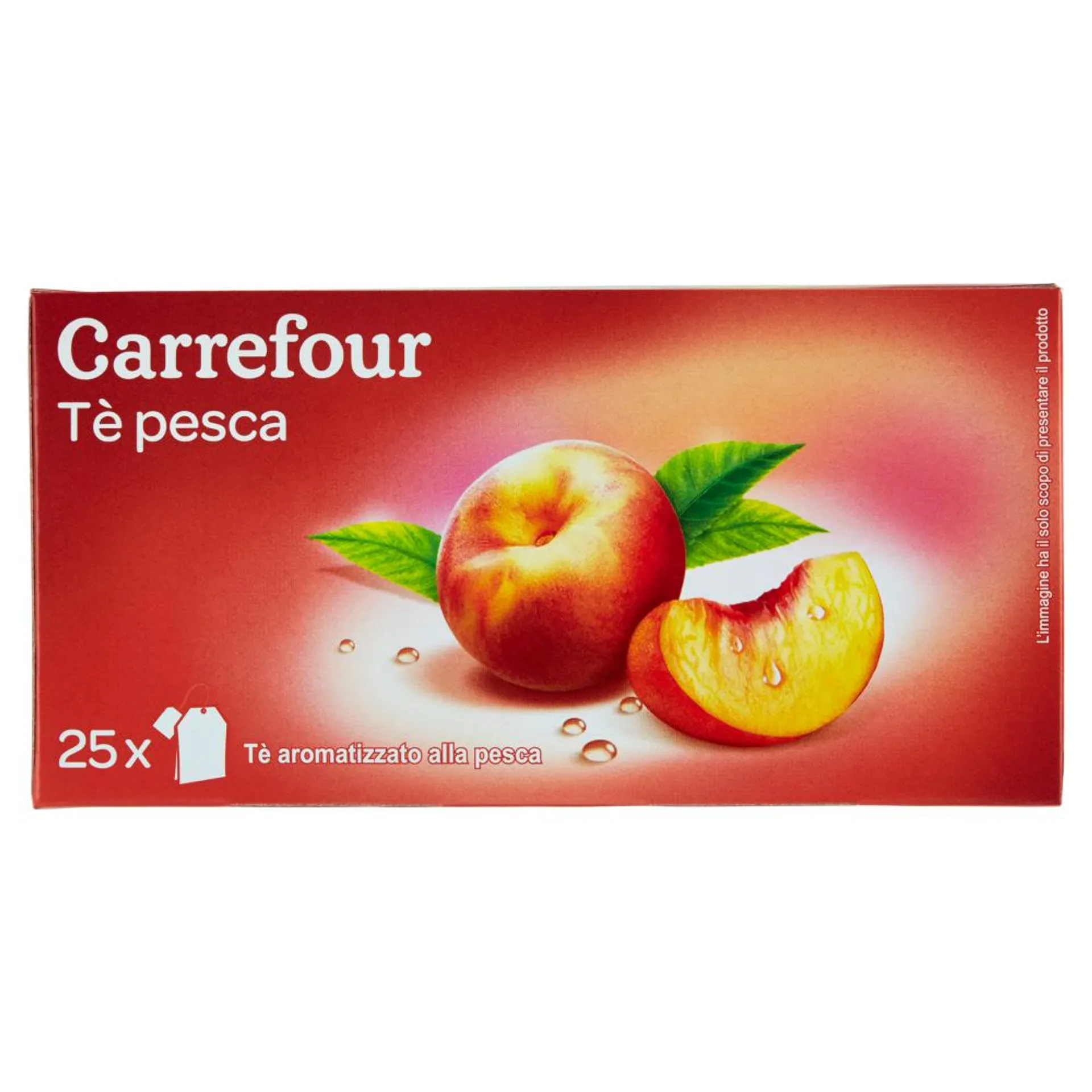Carrefour Tè pesca 25 filtri 50 g