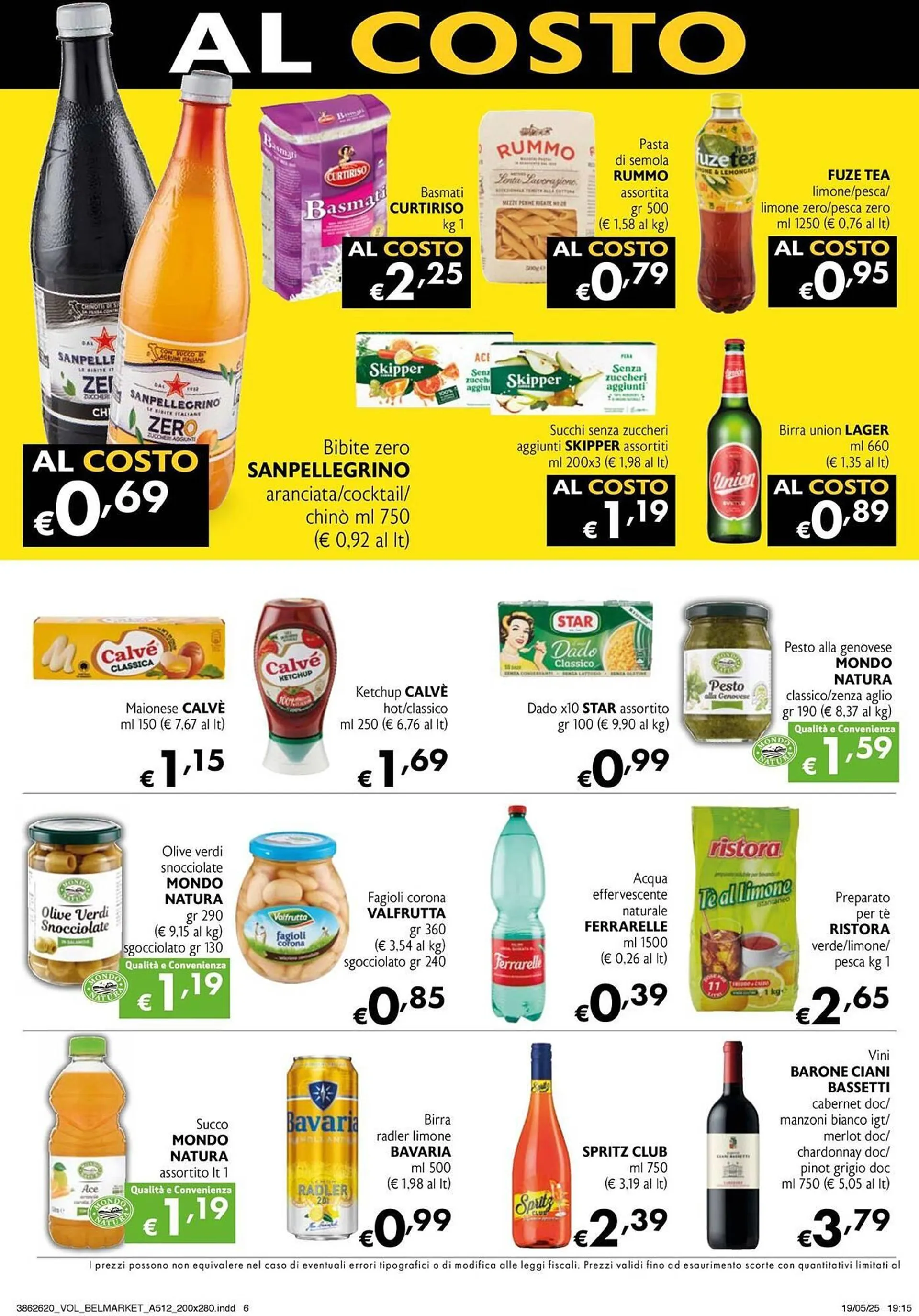 Volantino Belmarket da 5 giugno a 18 giugno di 2025 - Pagina del volantino 6