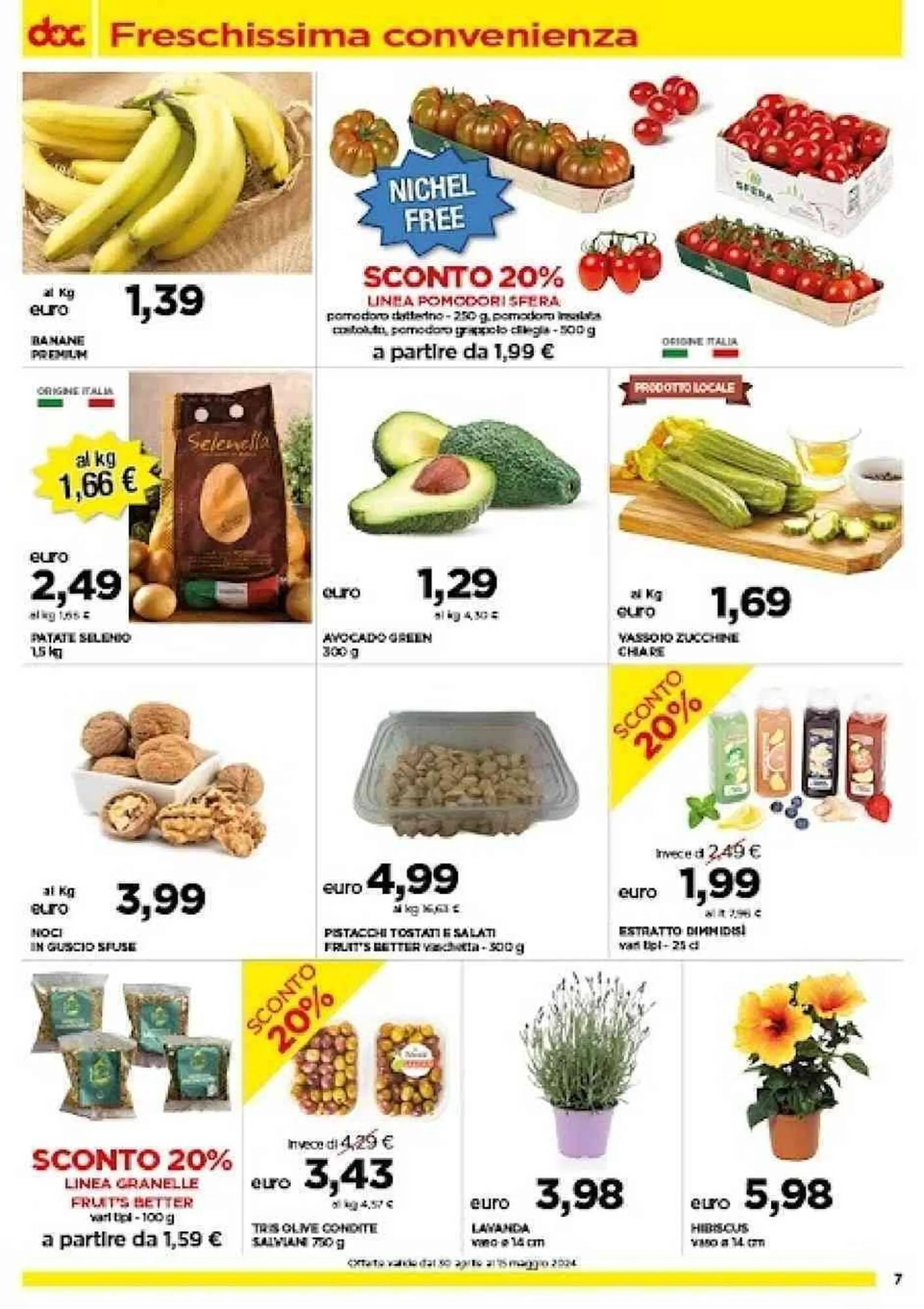 Volantino Doc Supermercati da 30 aprile a 15 maggio di 2024 - Pagina del volantino 7