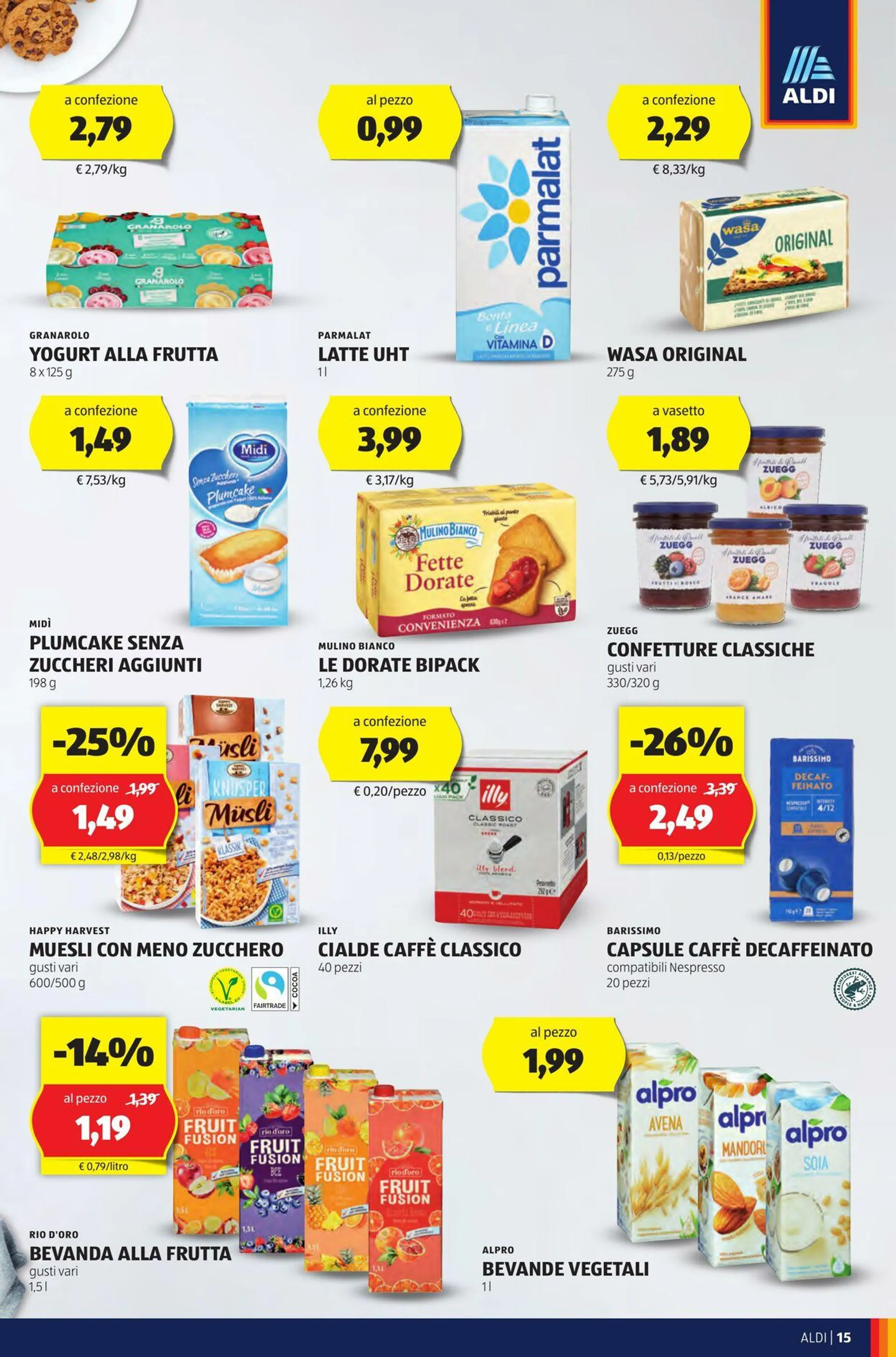 Aldi Volantino attuale da 22 luglio a 28 luglio di 2024 - Pagina del volantino 15