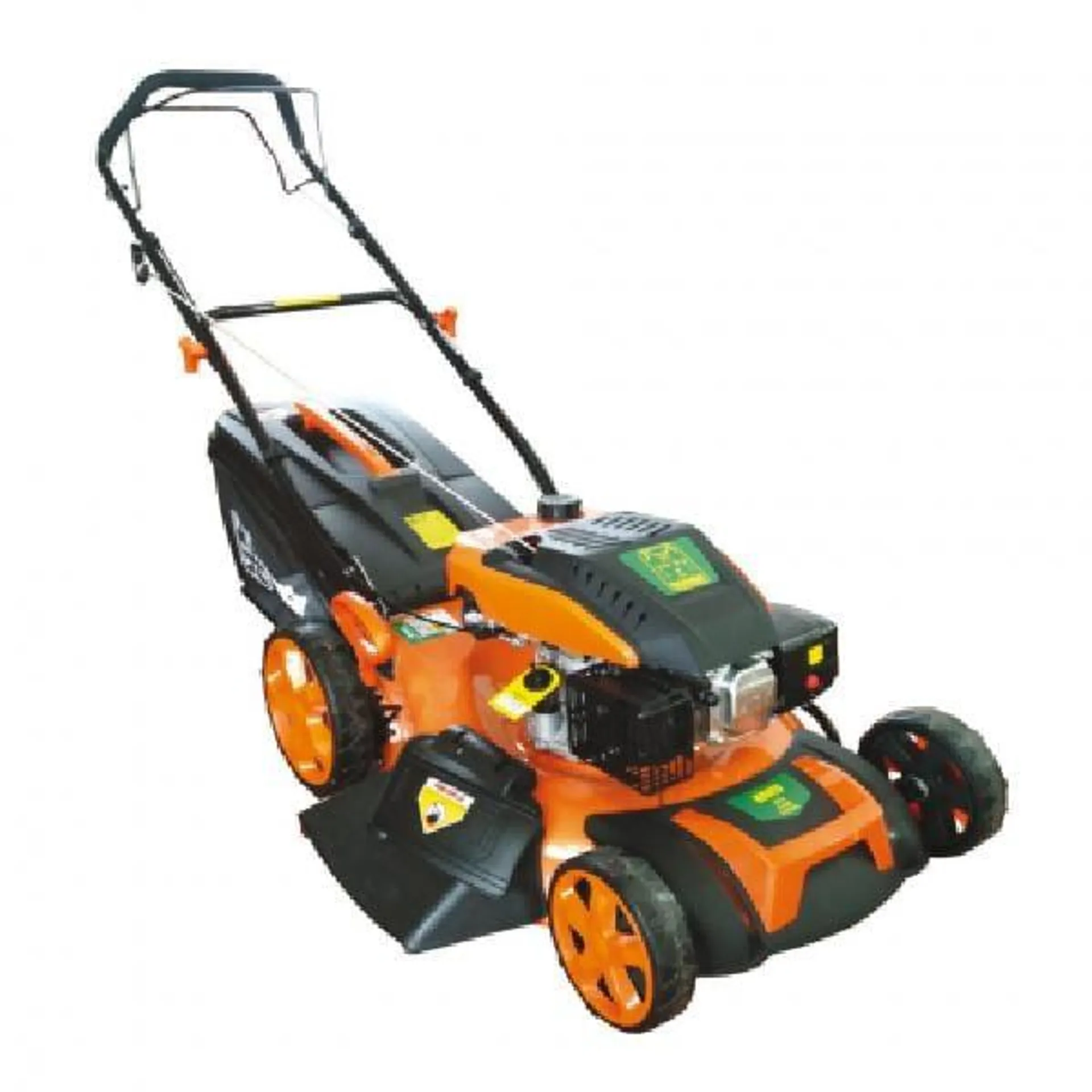 Tosaerba tagliaerba a scoppio 139cc taglio 51 cm altezza regolabile Green Cat Bruco 3in1 trazionato