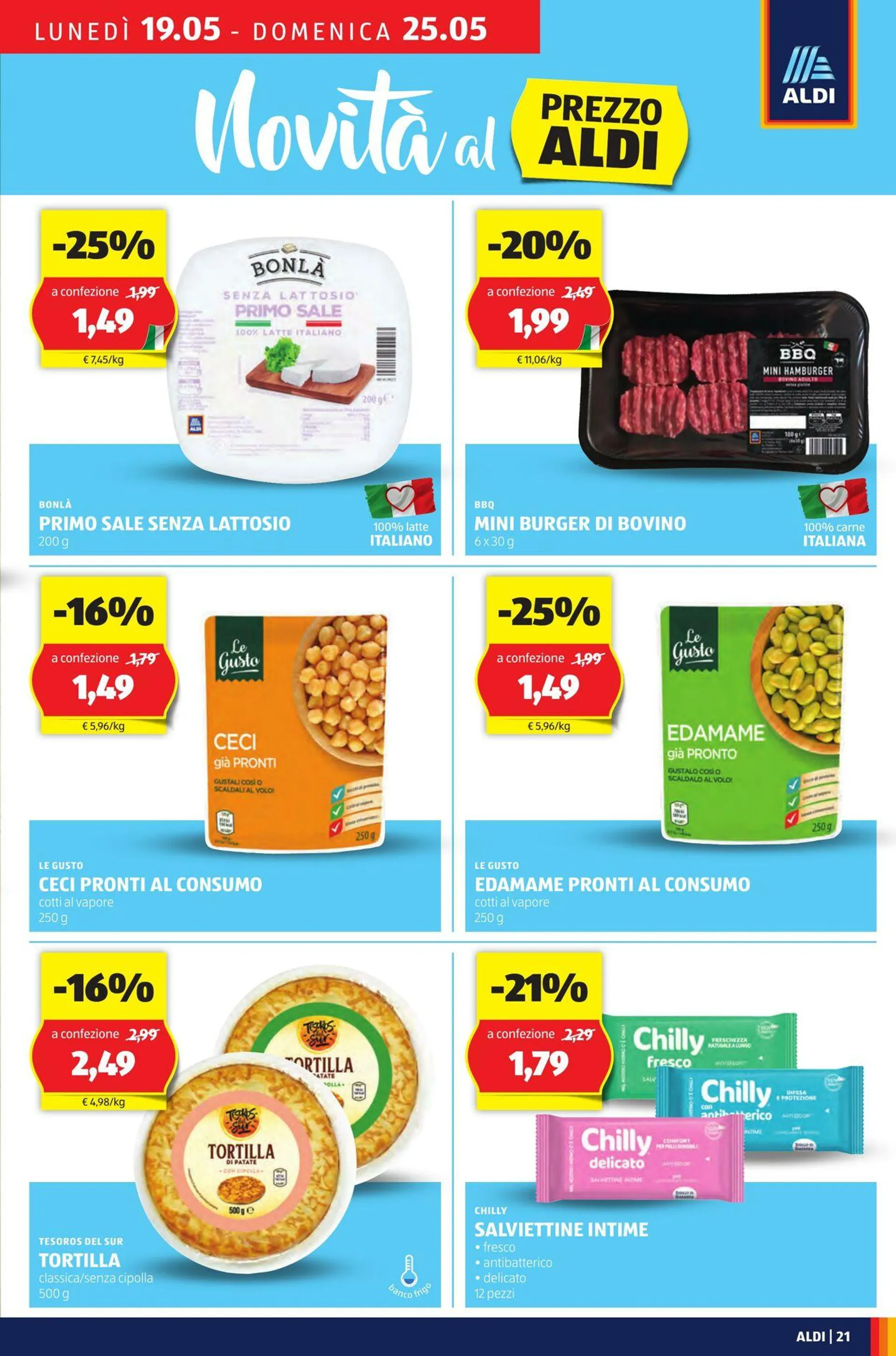 Aldi Volantino attuale da 19 maggio a 25 maggio di 2025 - Pagina del volantino 21