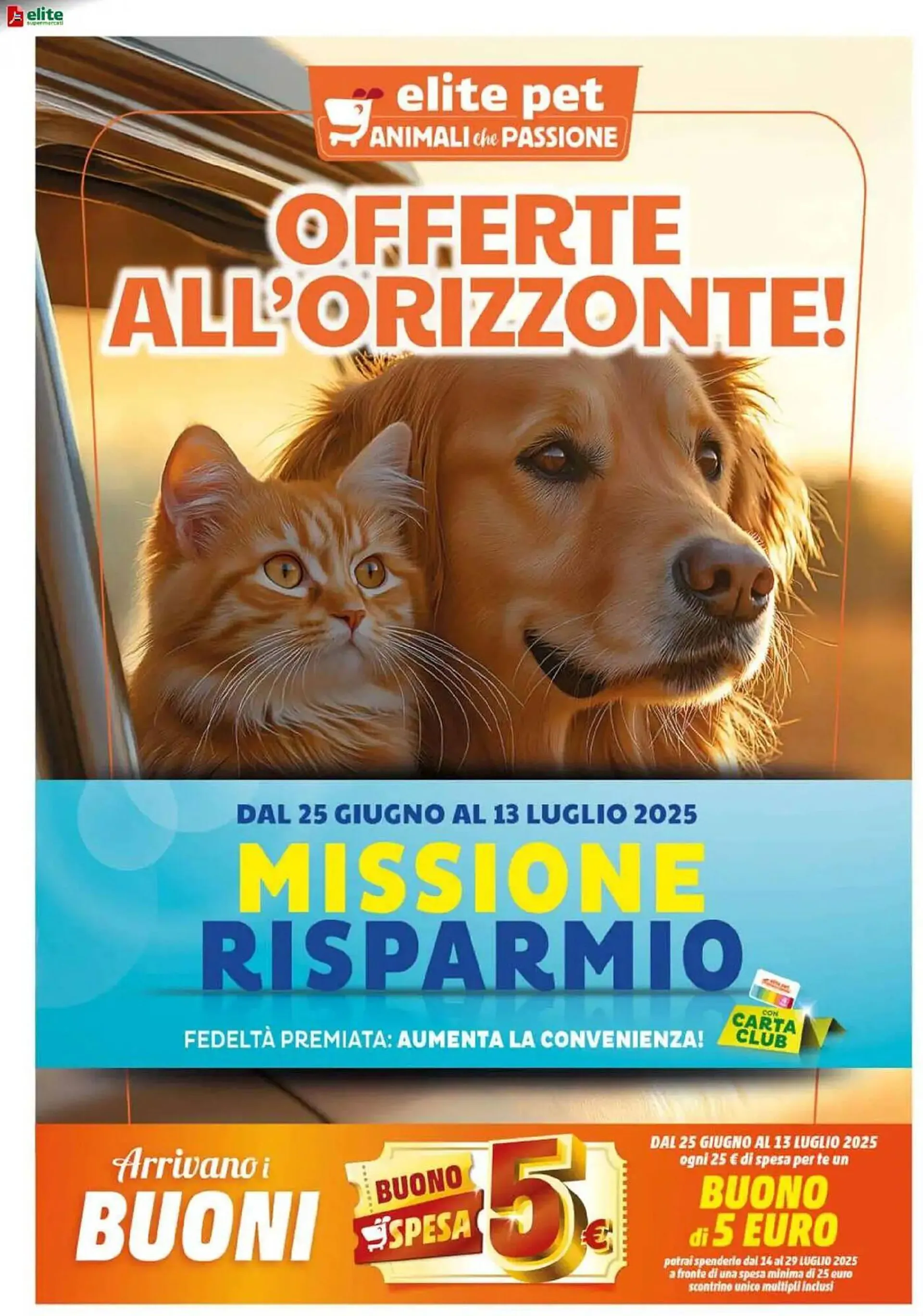 Volantino Elite Pet da 25 giugno a 13 luglio di 2025 - Pagina del volantino 1