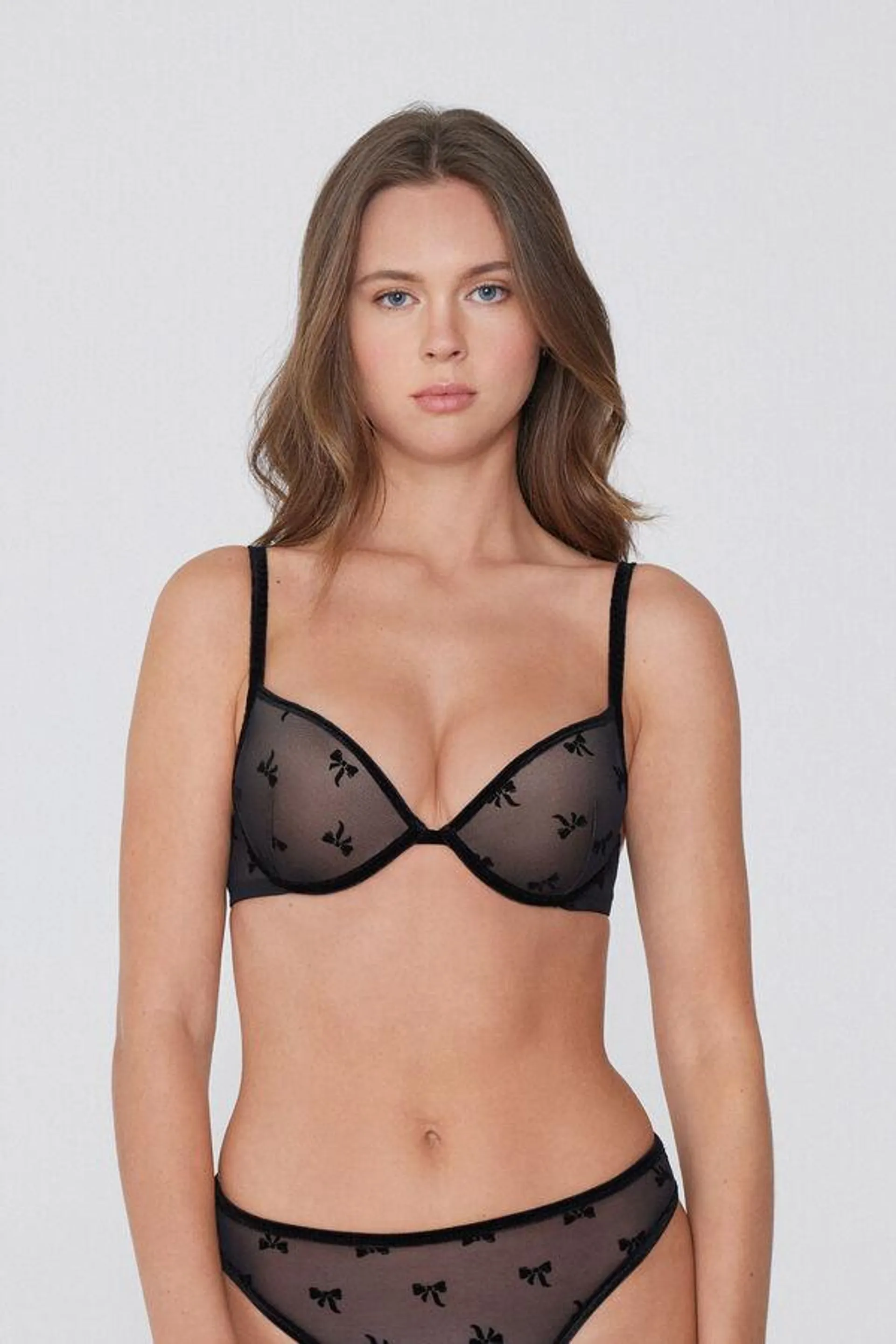 Reggiseno Super Push-up Los Angeles Bon Ton Tulle