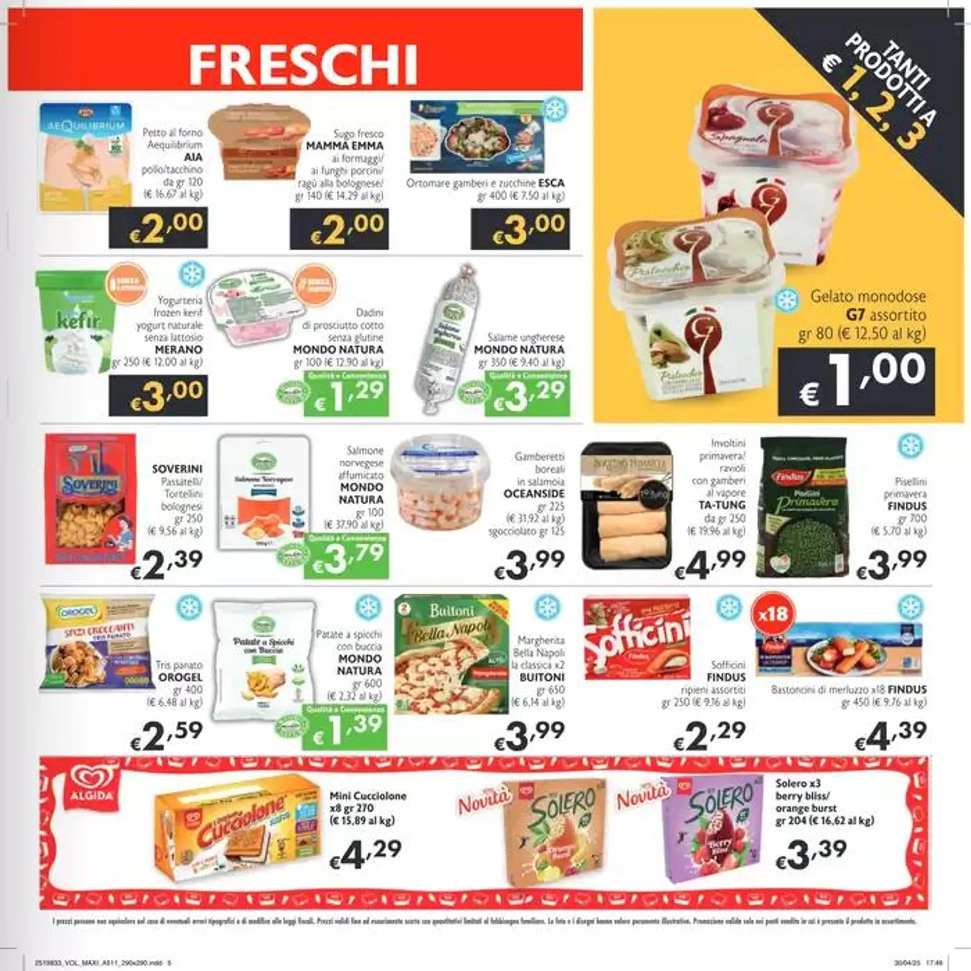 Tanti prodotti a 1. 2. 3€ da 22 maggio a 4 giugno di 2025 - Pagina del volantino 5