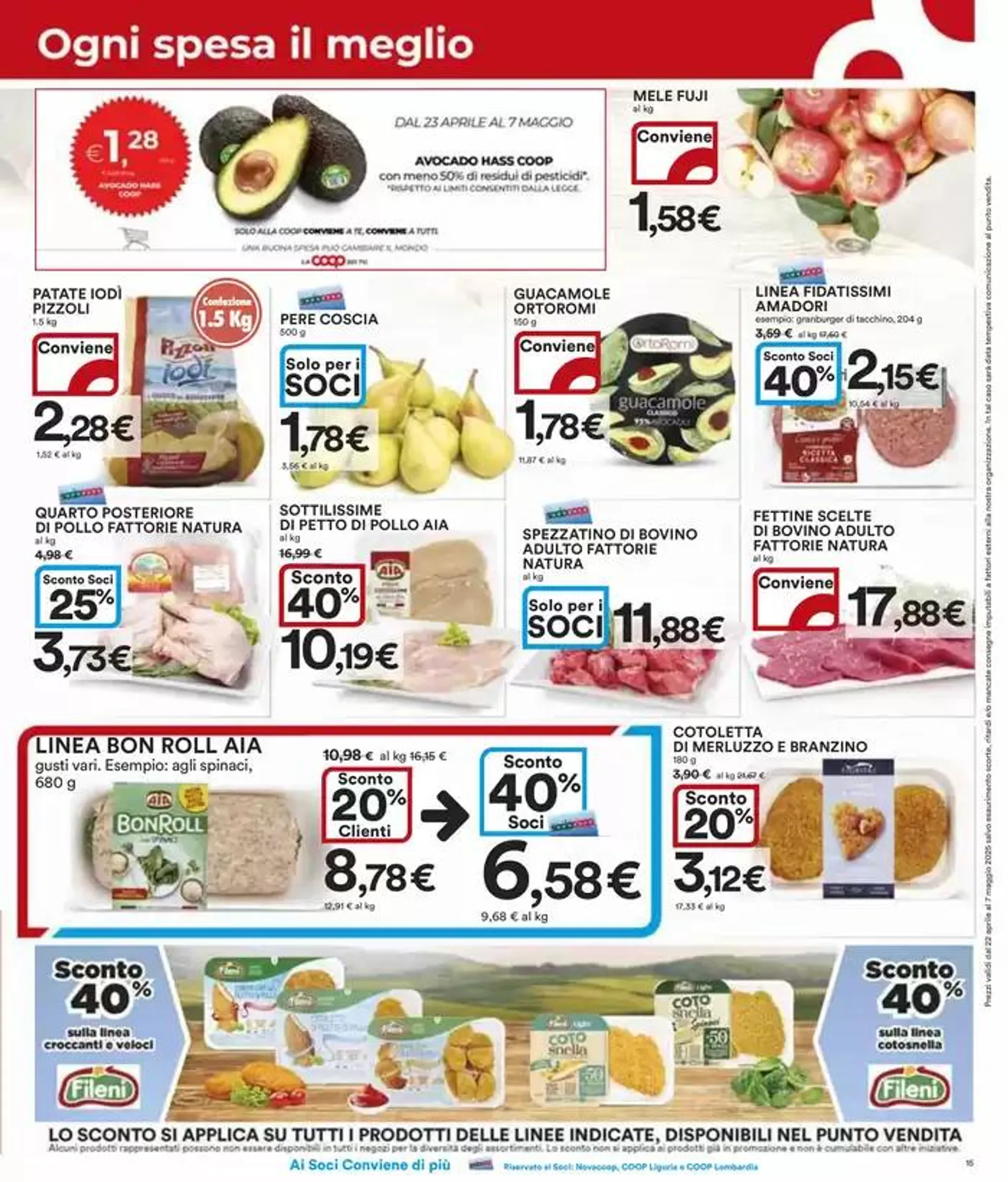 Tutto a 1€, 2€, 3€, 5€ da 22 aprile a 7 maggio di 2025 - Pagina del volantino 15