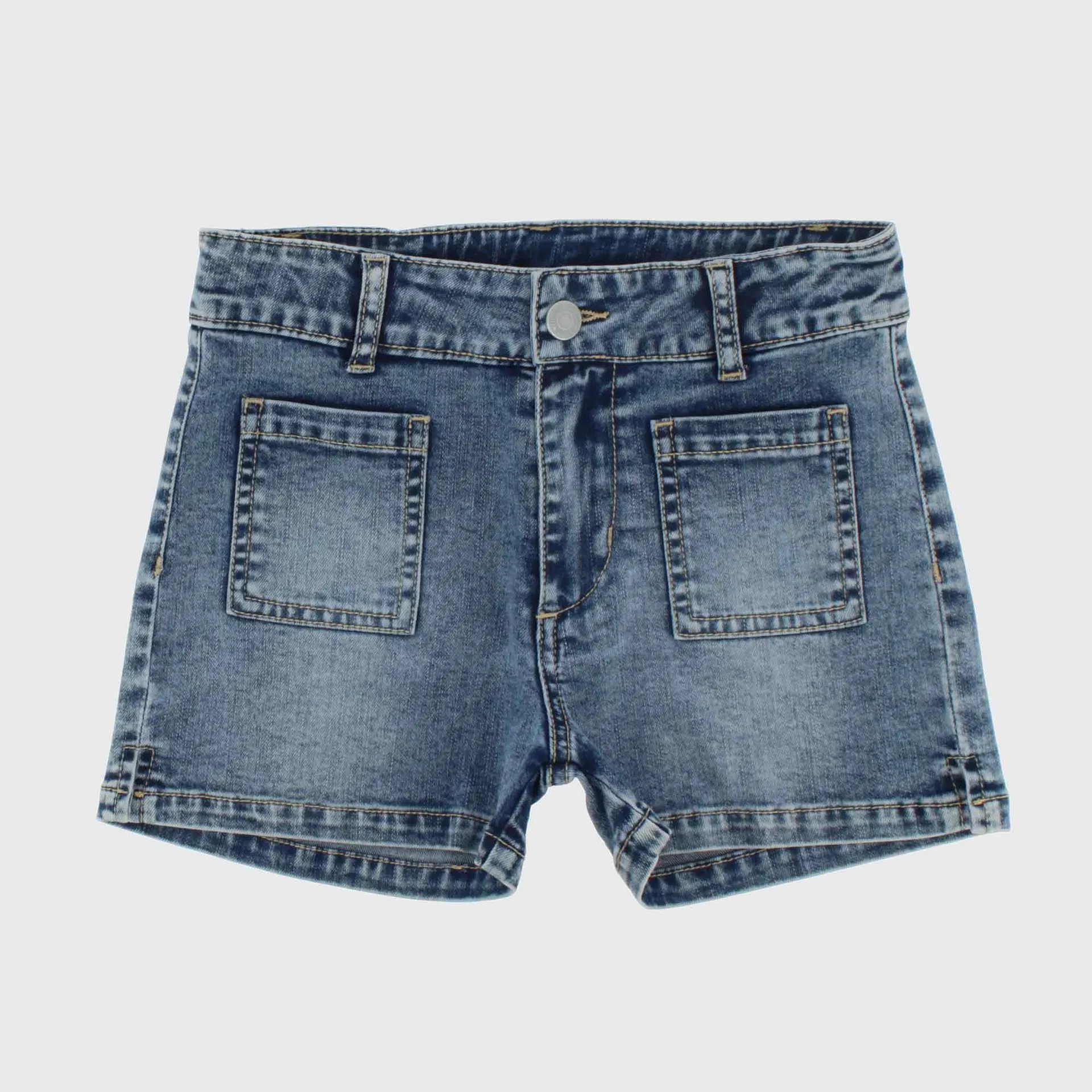 Shorts in jersey da Bambina, BLU