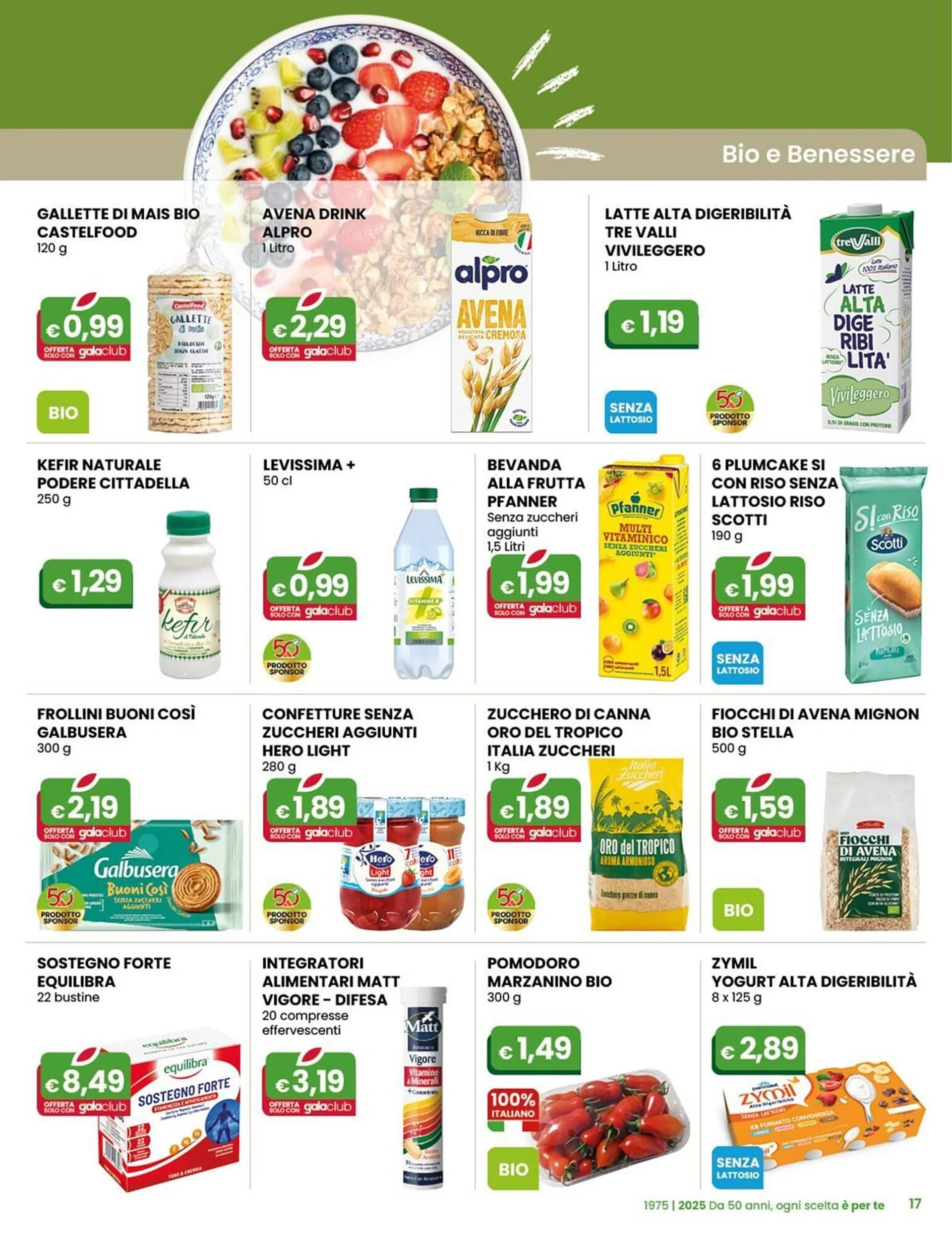 Volantino Gala Supermercati da 4 giugno a 17 giugno di 2025 - Pagina del volantino 17