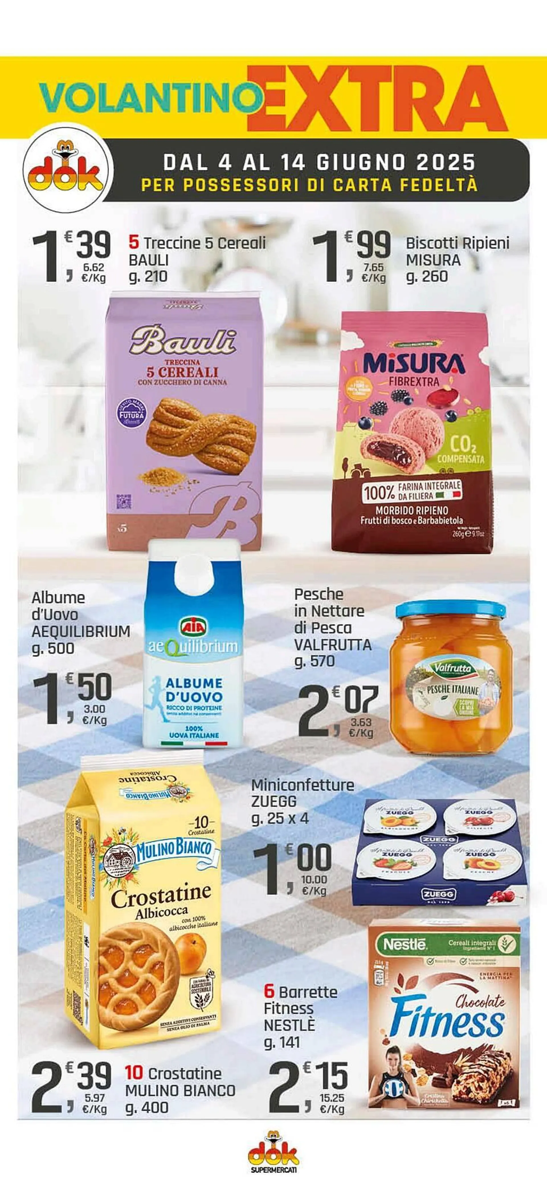 Volantino Supermercati Dok da 4 giugno a 14 giugno di 2025 - Pagina del volantino 18