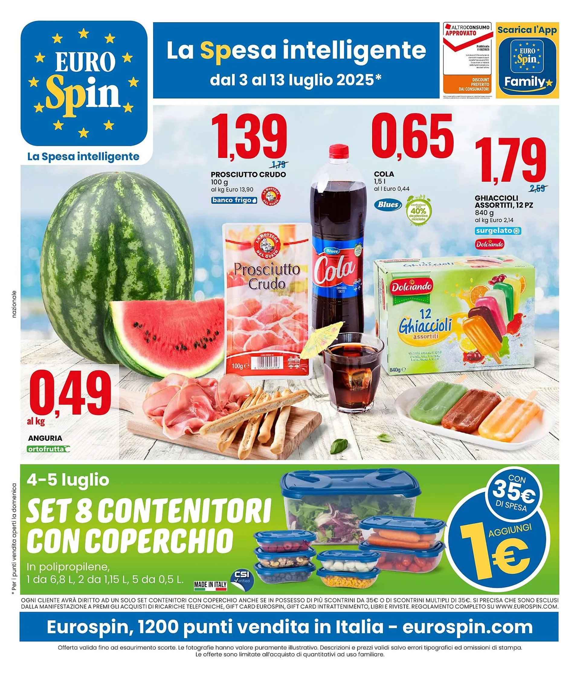 Volantino Eurospin - 1