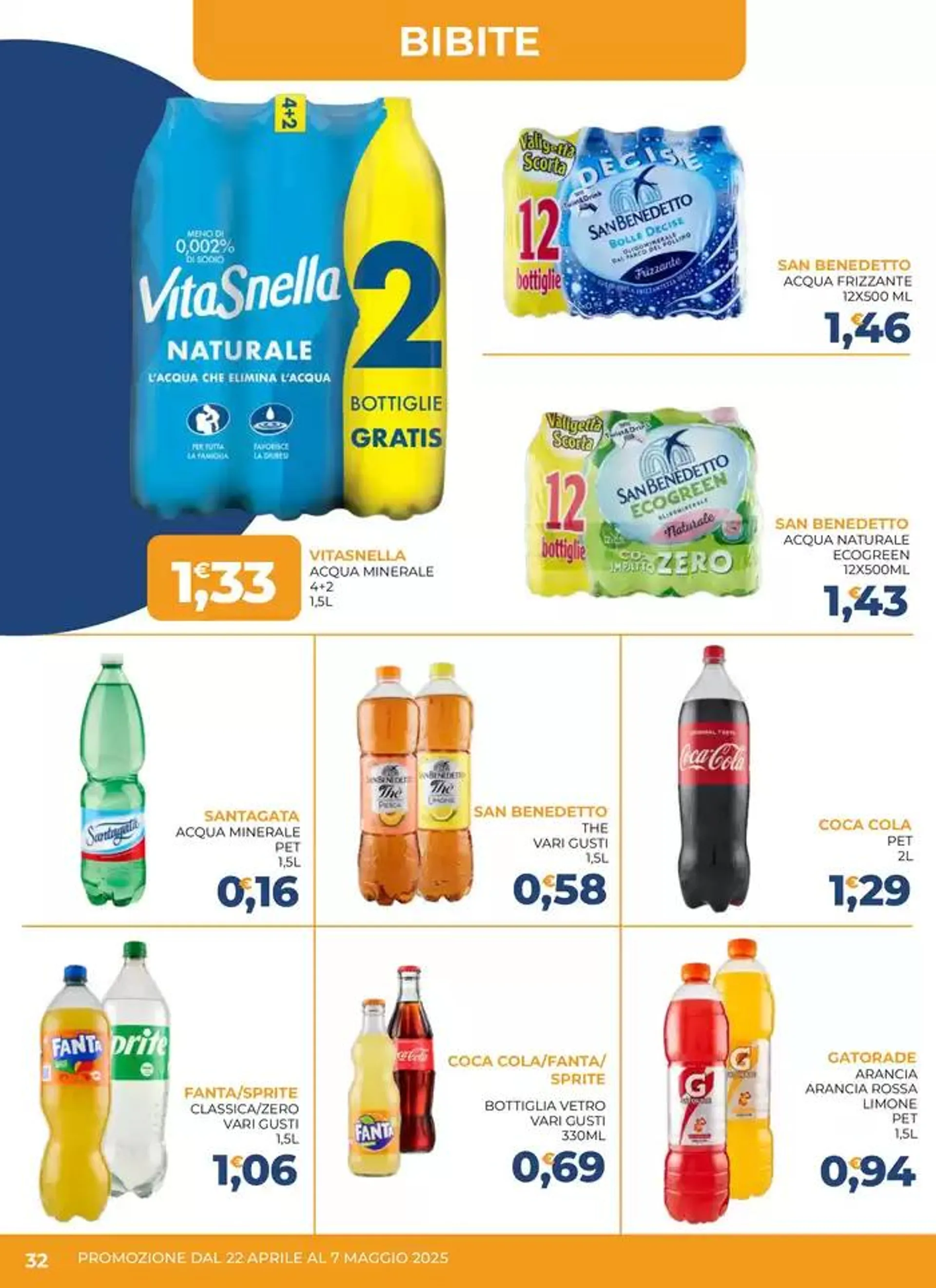 Promozione dal 22 aprile al 7 maggio  da 22 aprile a 7 maggio di 2025 - Pagina del volantino 32