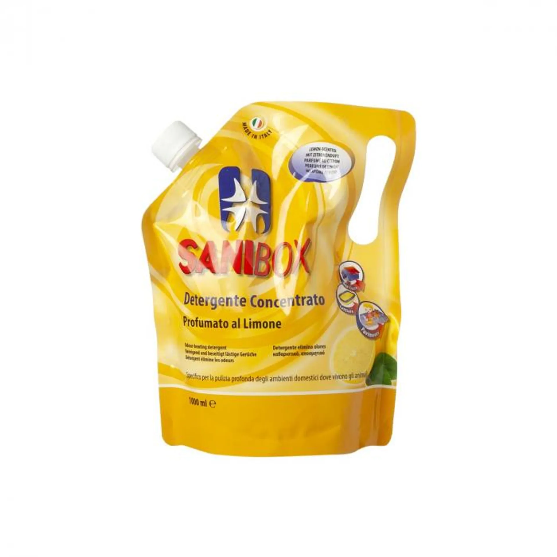 Sanibox detergente concentrato Limone