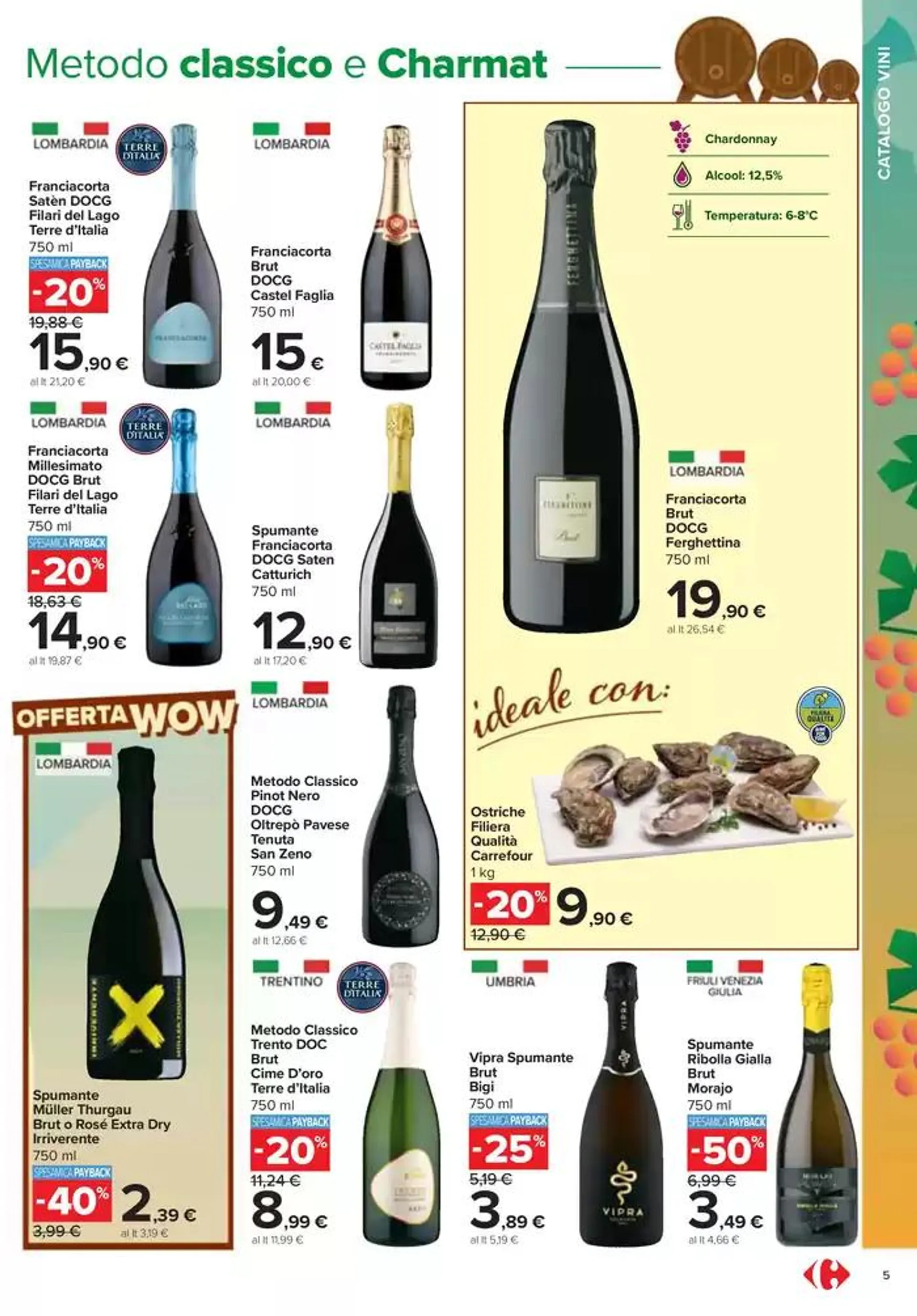 Catalogo vini  da 7 ottobre a 10 novembre di 2024 - Pagina del volantino 5