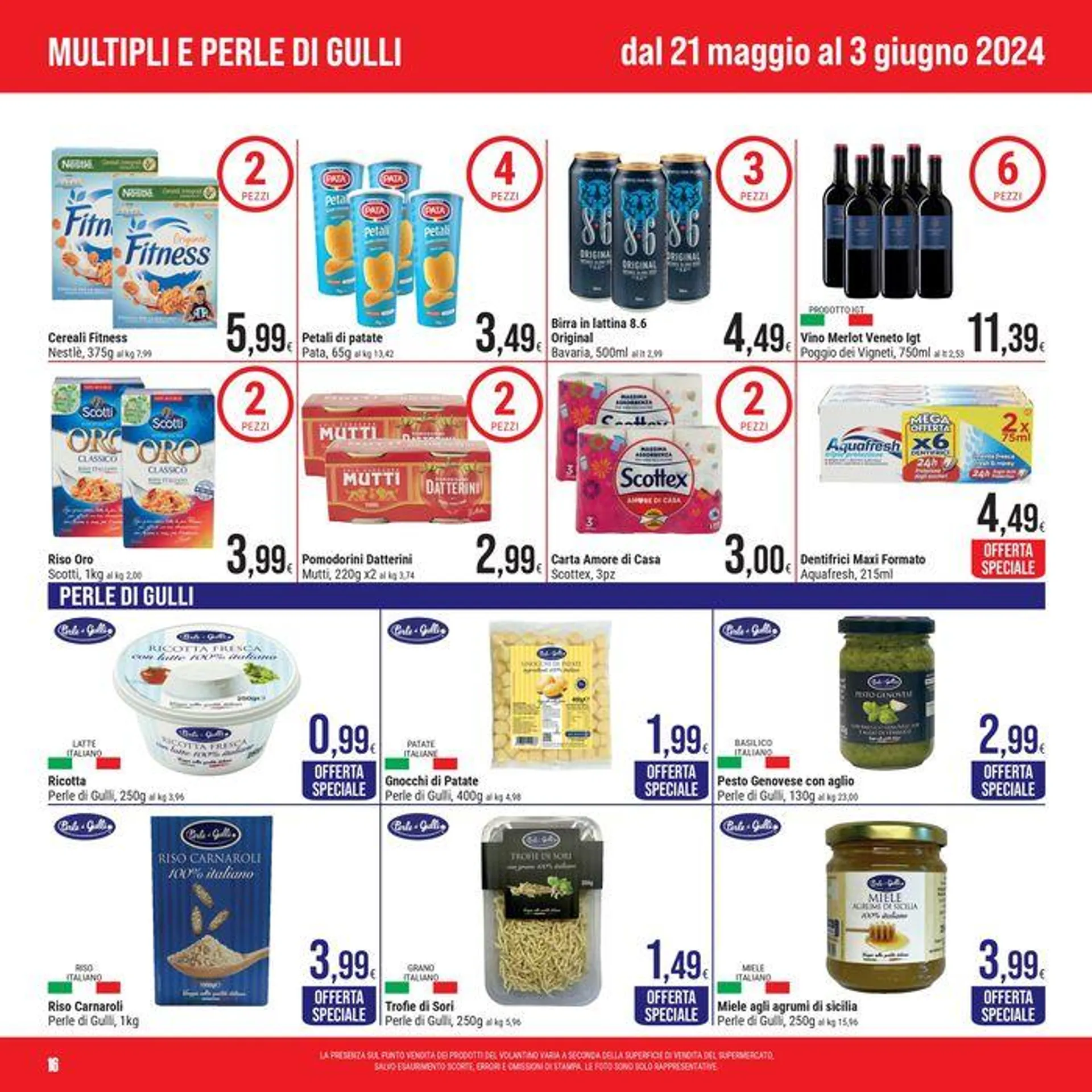 Sottocosto Freschissimi da 21 maggio a 3 giugno di 2024 - Pagina del volantino 16