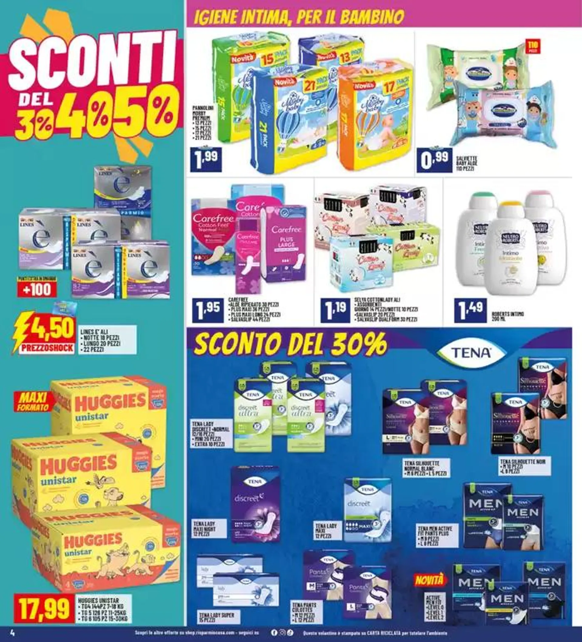 Sconti 30% 40% 50% da 26 settembre a 12 ottobre di 2024 - Pagina del volantino 4