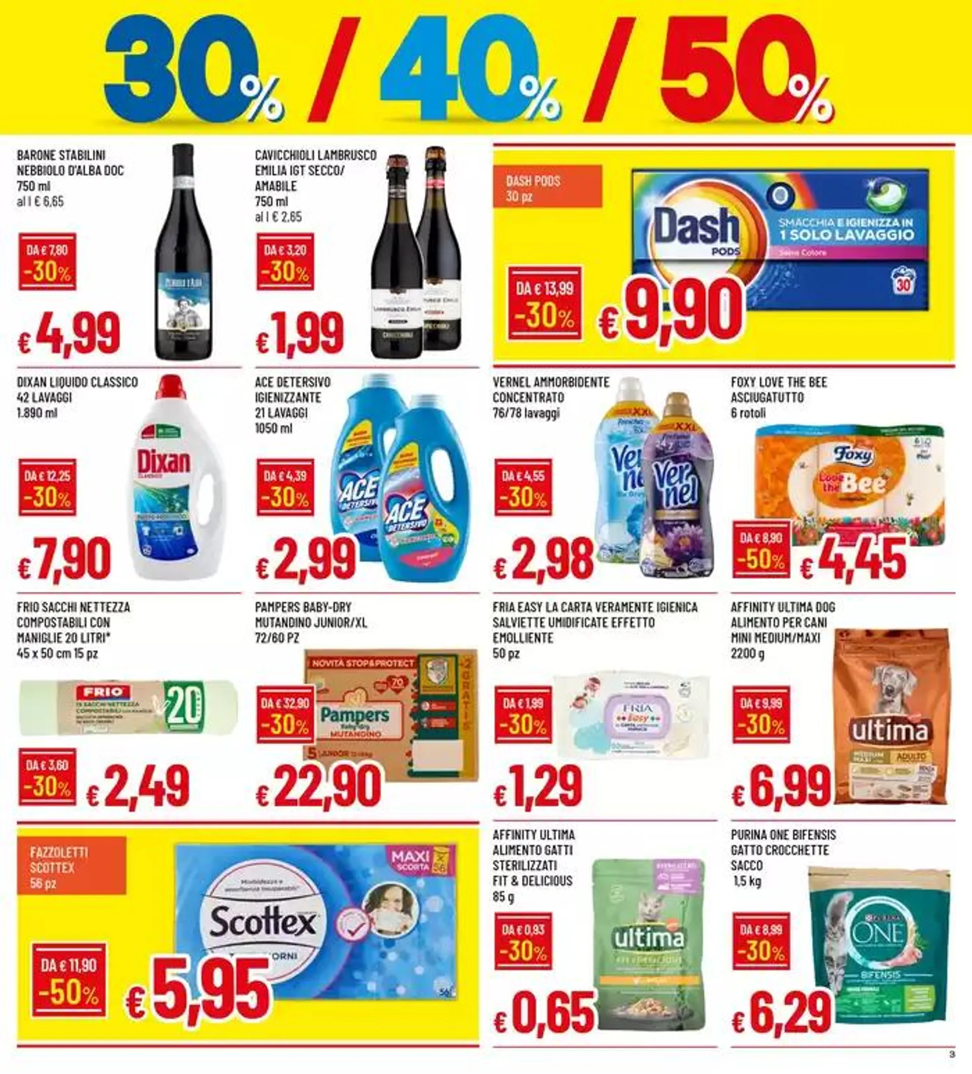SCONTI 30/40/50% da 22 aprile a 4 maggio di 2025 - Pagina del volantino 3