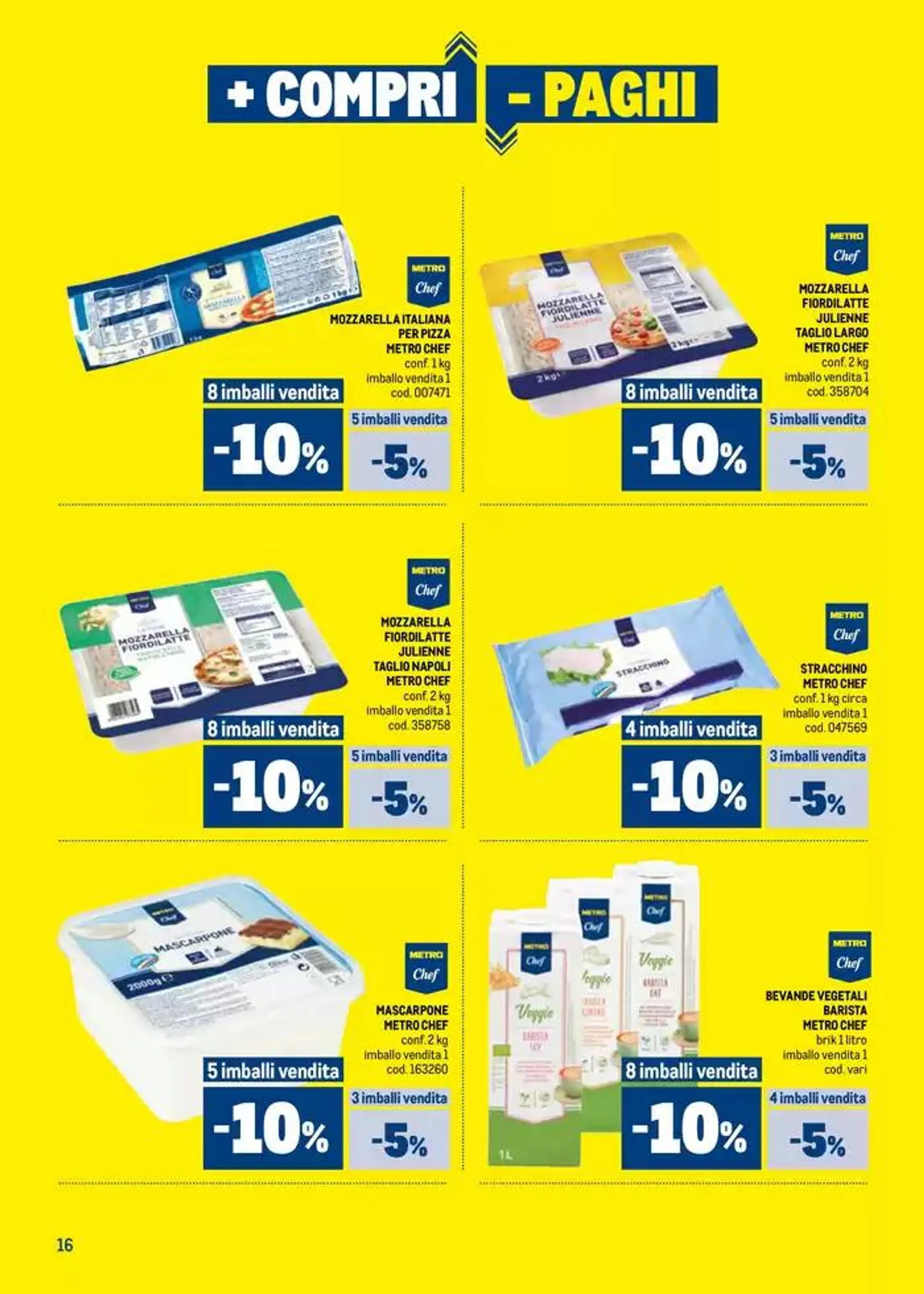 + Compri - Paghi dal 1.05 al 9.07 da 2 maggio a 9 luglio di 2025 - Pagina del volantino 16