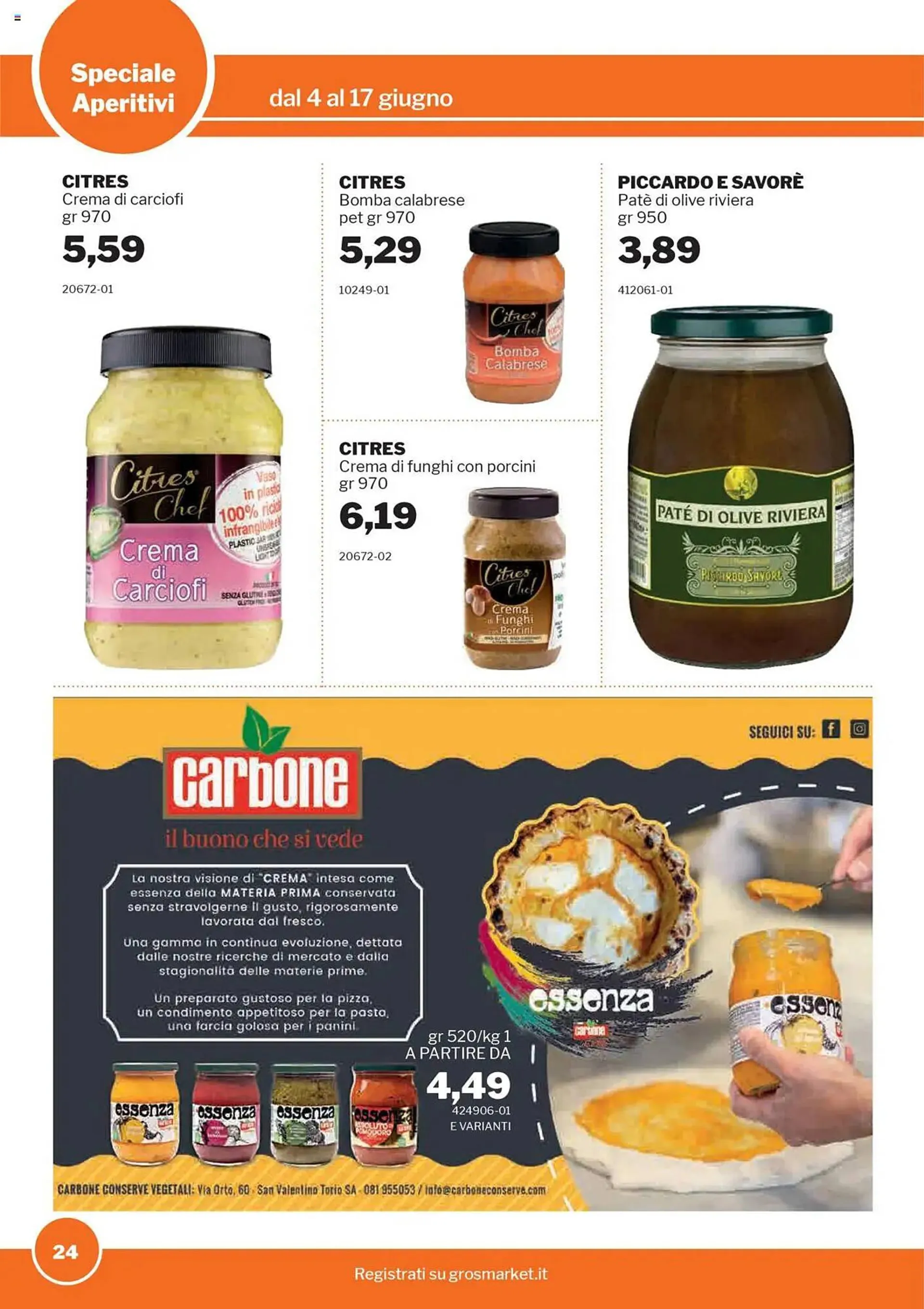 Volantino GrosMarket da 4 giugno a 17 giugno di 2025 - Pagina del volantino 24