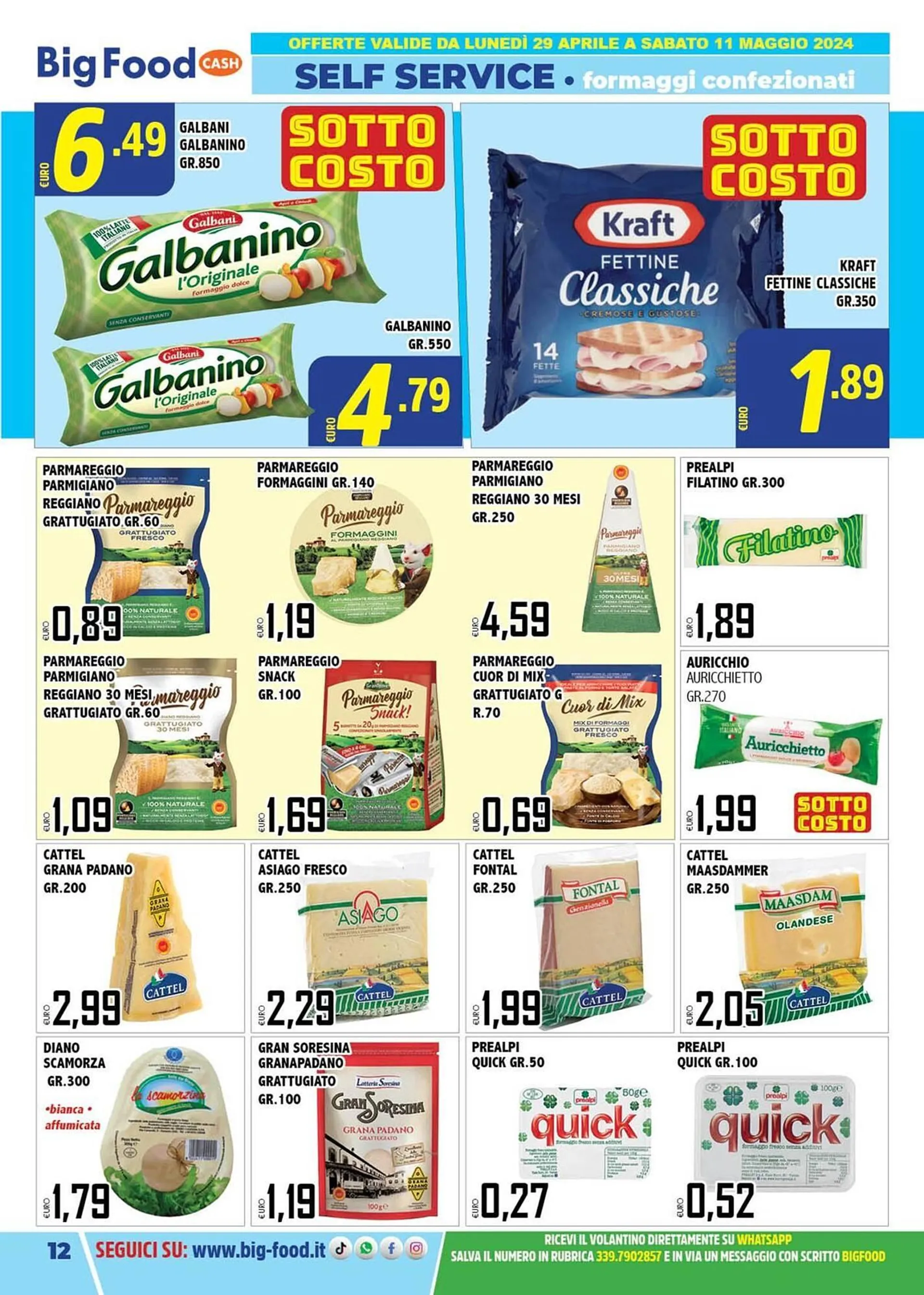 Volantino Big Food da 29 aprile a 11 maggio di 2024 - Pagina del volantino 12