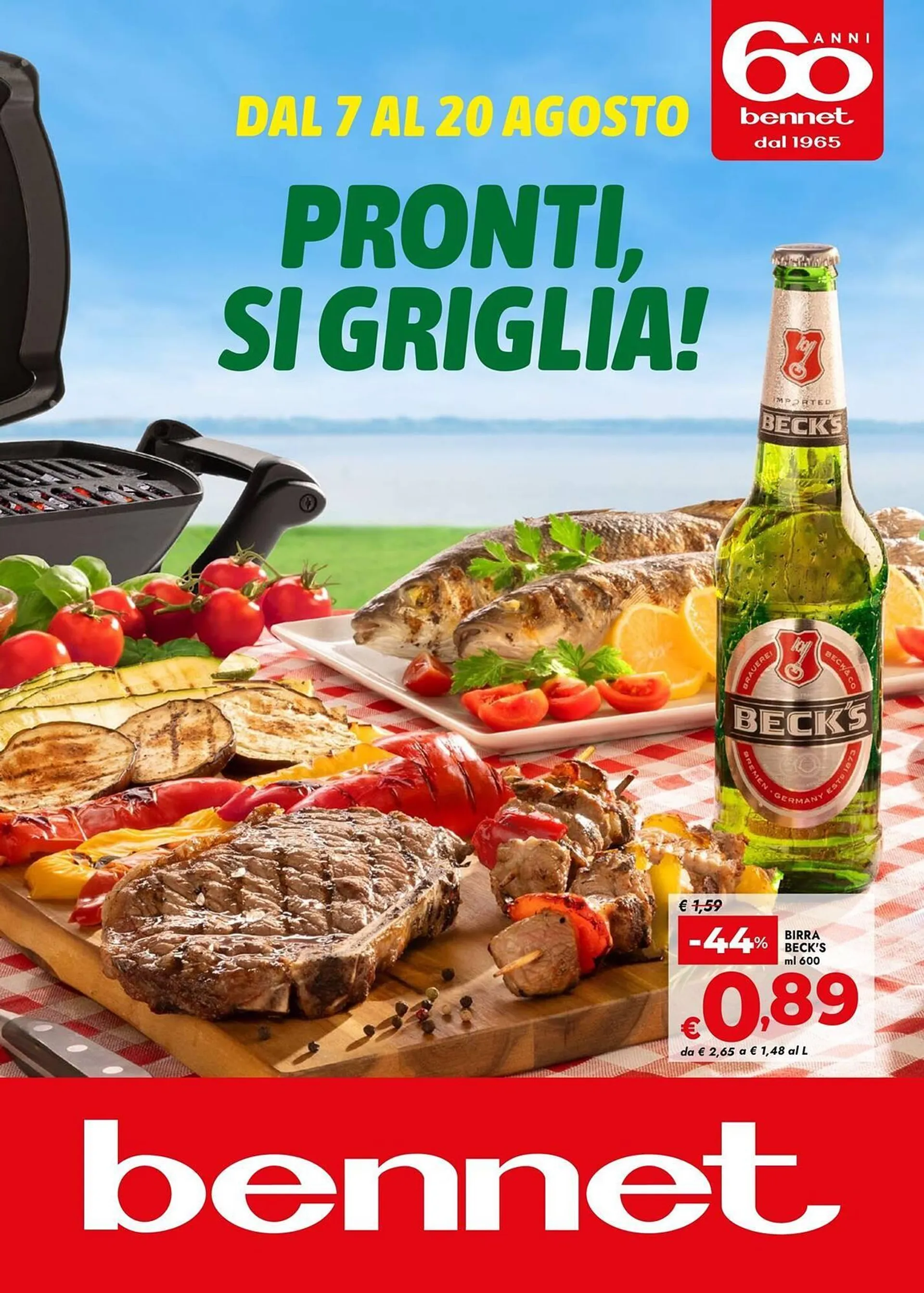 Volantino Bennet da 7 agosto a 20 agosto di 2025 - Pagina del volantino 1