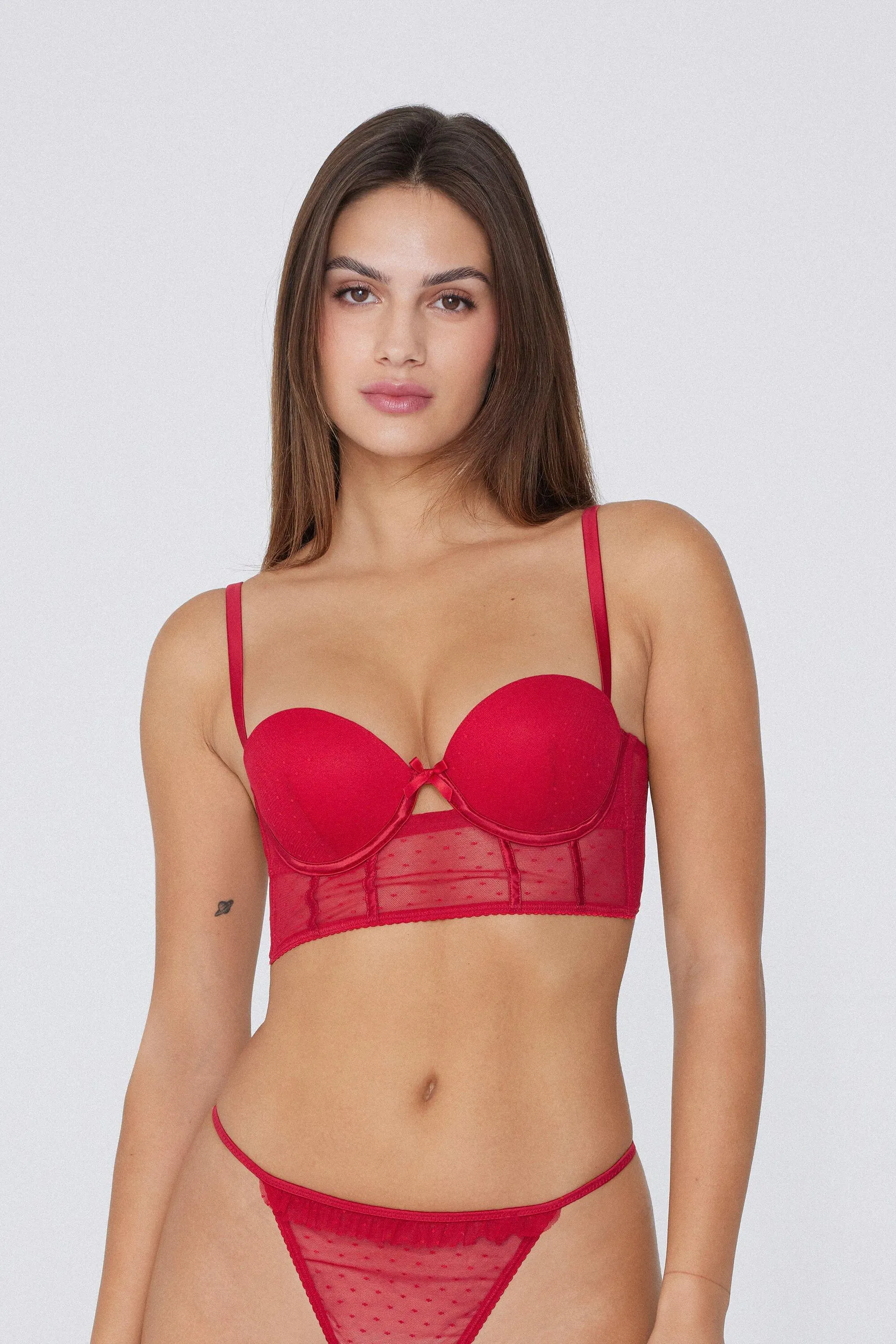 Reggiseno Bra Top Glamour Dot