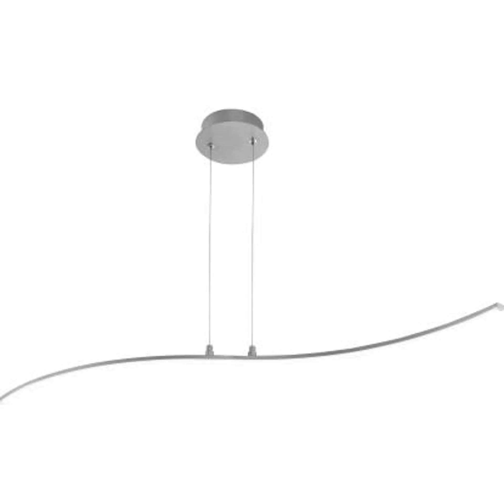 Lampadario a sospensione Eracle LED 20W Bianco Neutro L 100 x P 12 cm x H 120 cm