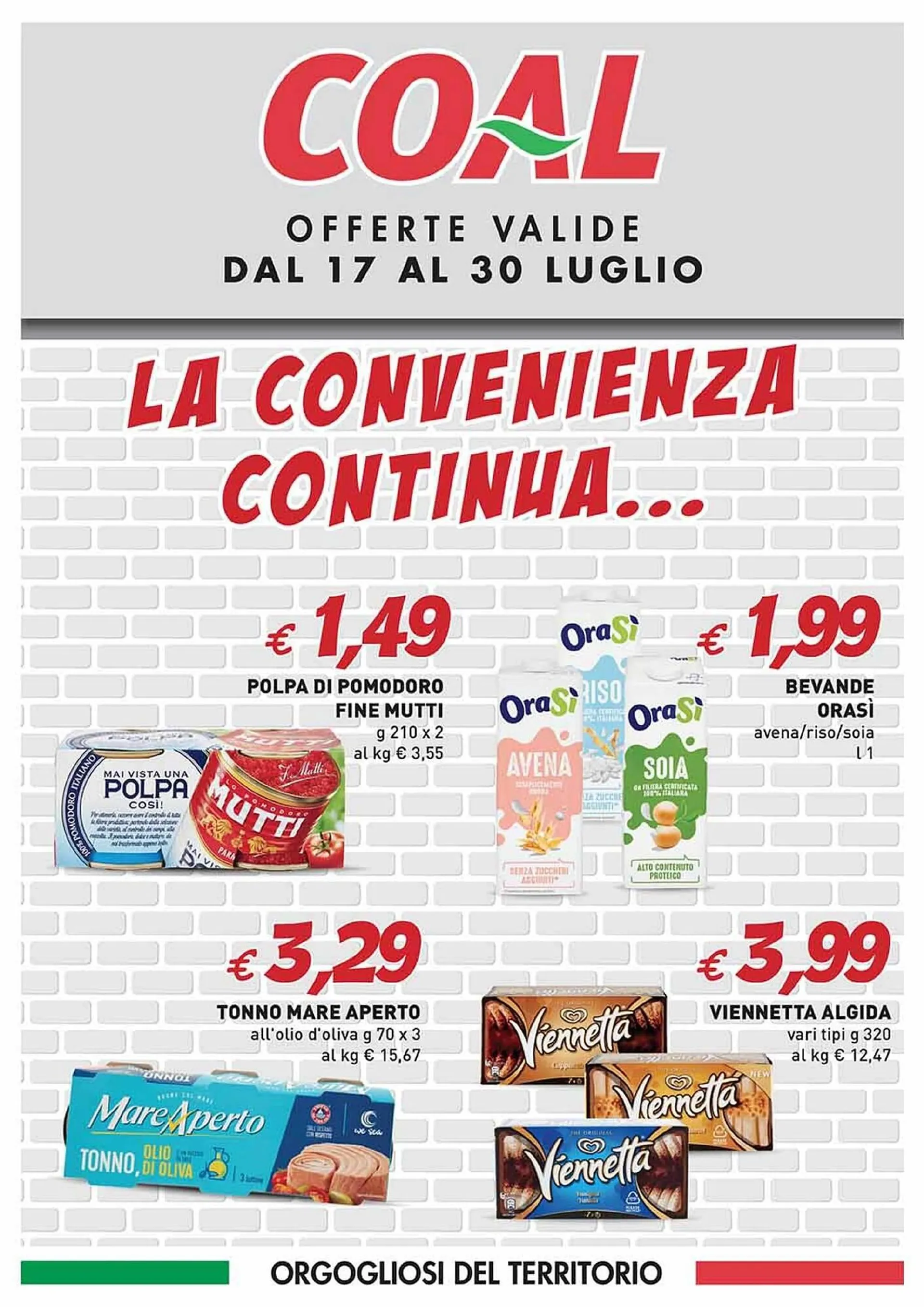 Volantino Coal da 17 luglio a 30 luglio di 2025 - Pagina del volantino 1
