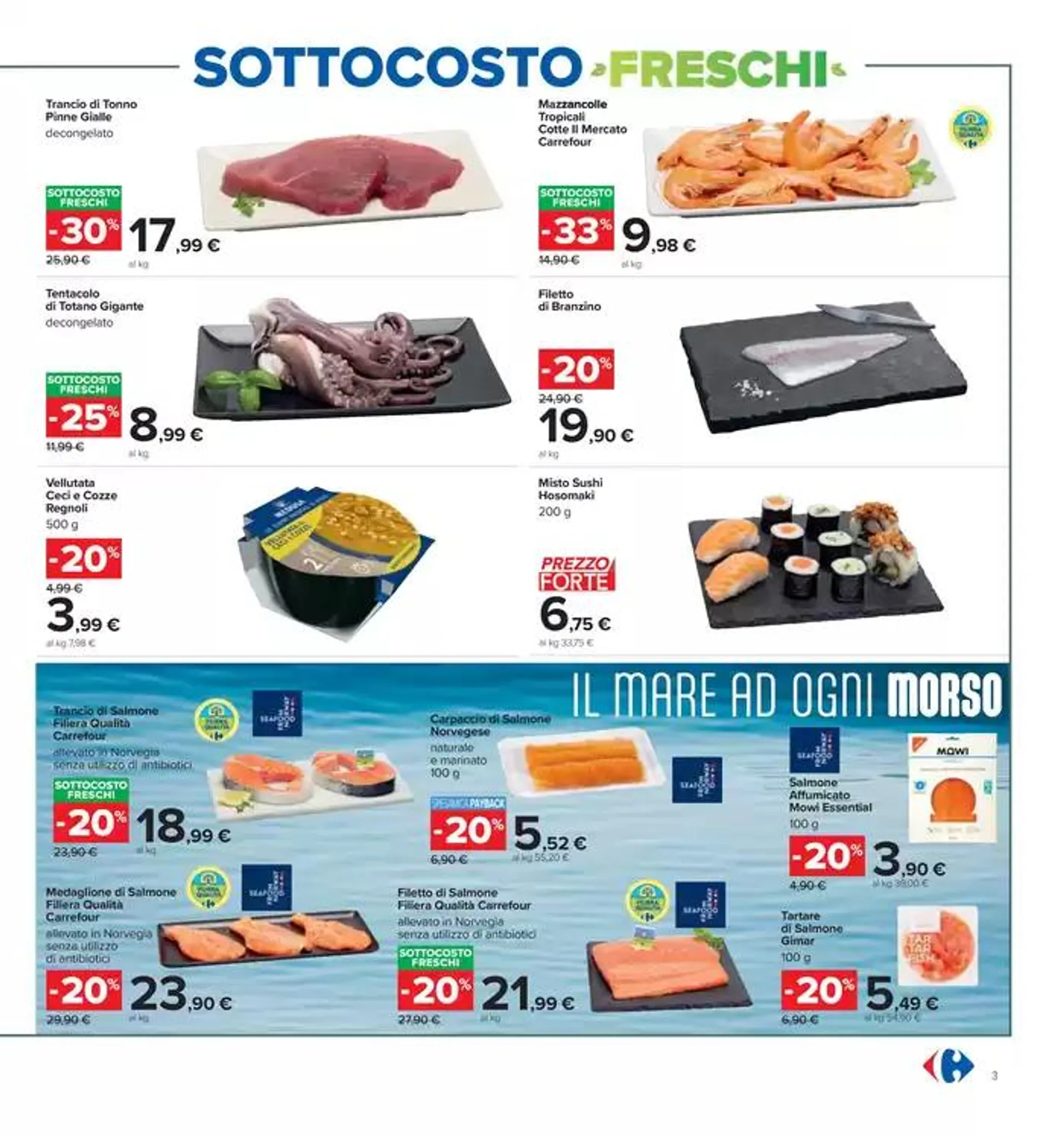 Sottocosto freschi  da 24 ottobre a 7 novembre di 2024 - Pagina del volantino 3