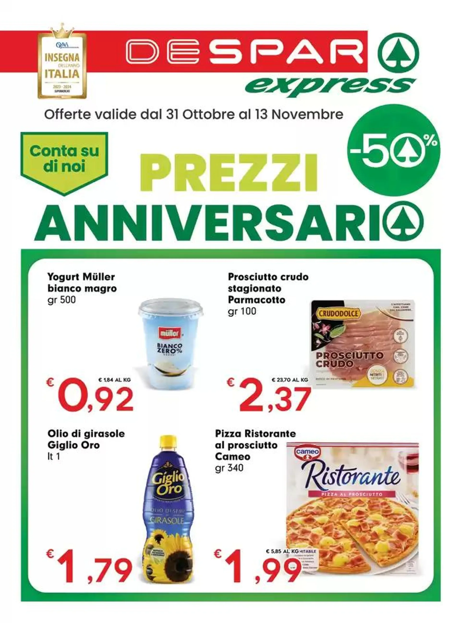 Prezzi anniversari - 1