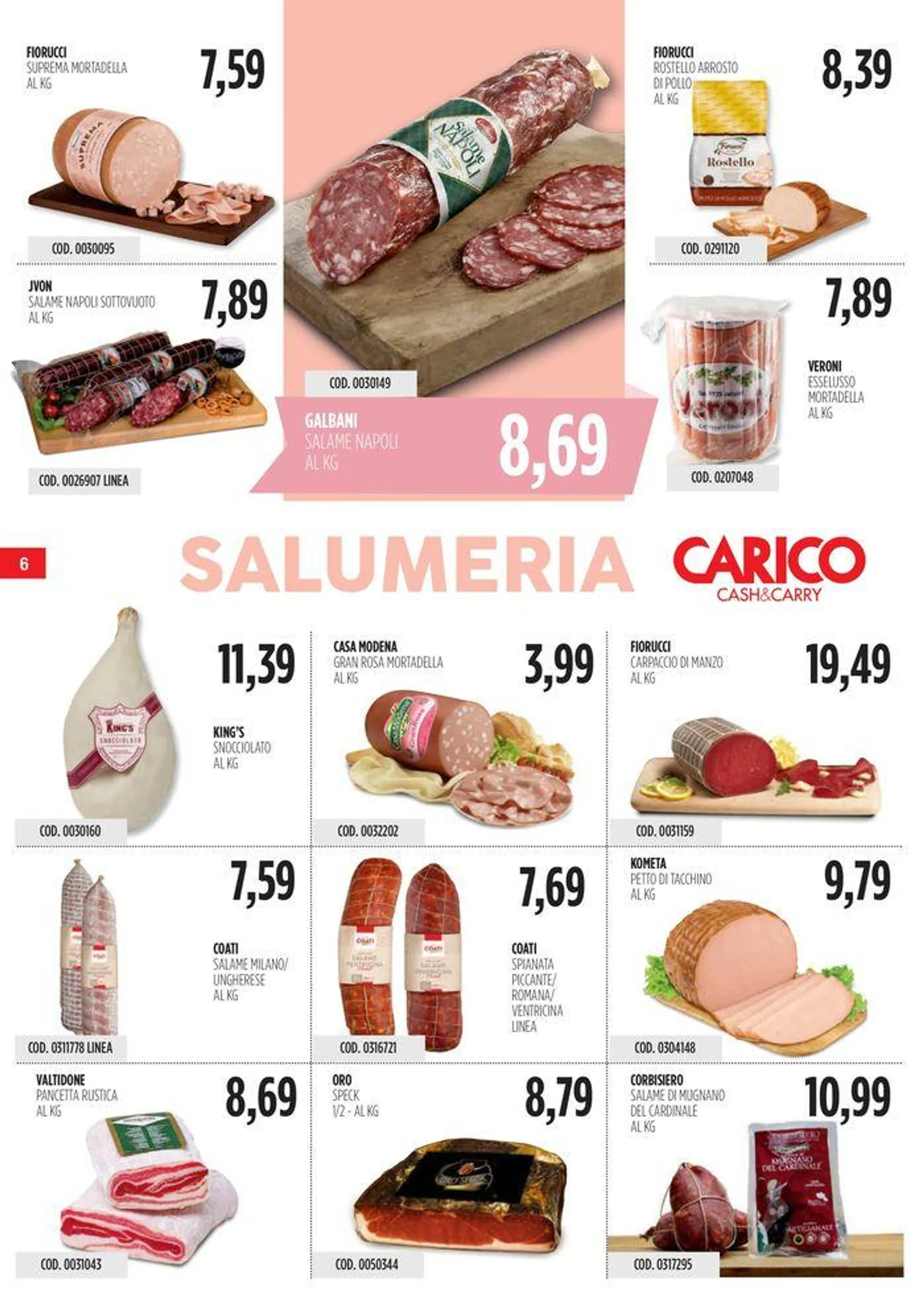 Carico Cash & Carry  da 6 giugno a 19 giugno di 2024 - Pagina del volantino 6