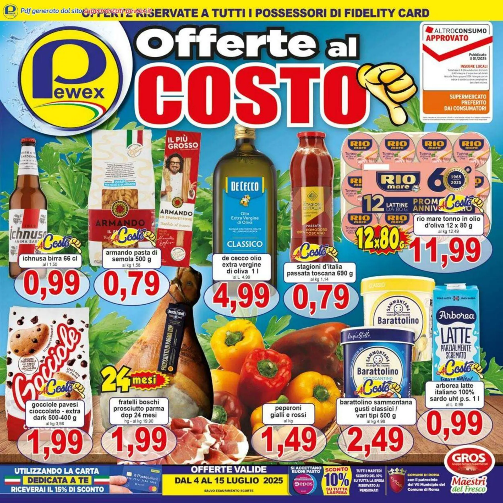 Pewex Volantino attuale da 8 luglio a 22 luglio di 2025 - Pagina del volantino 1