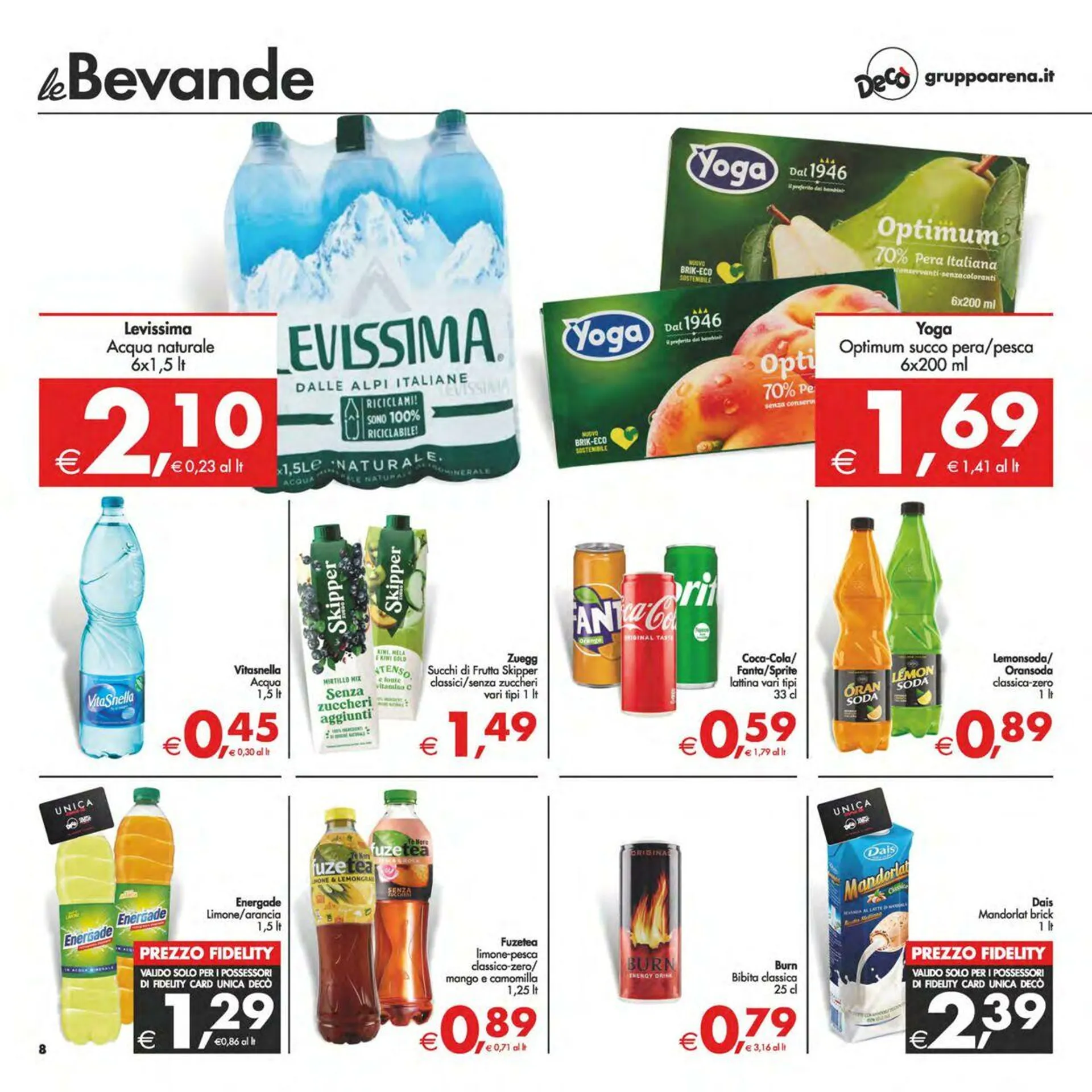 Deco Volantino attuale da 24 giugno a 3 luglio di 2025 - Pagina del volantino 8