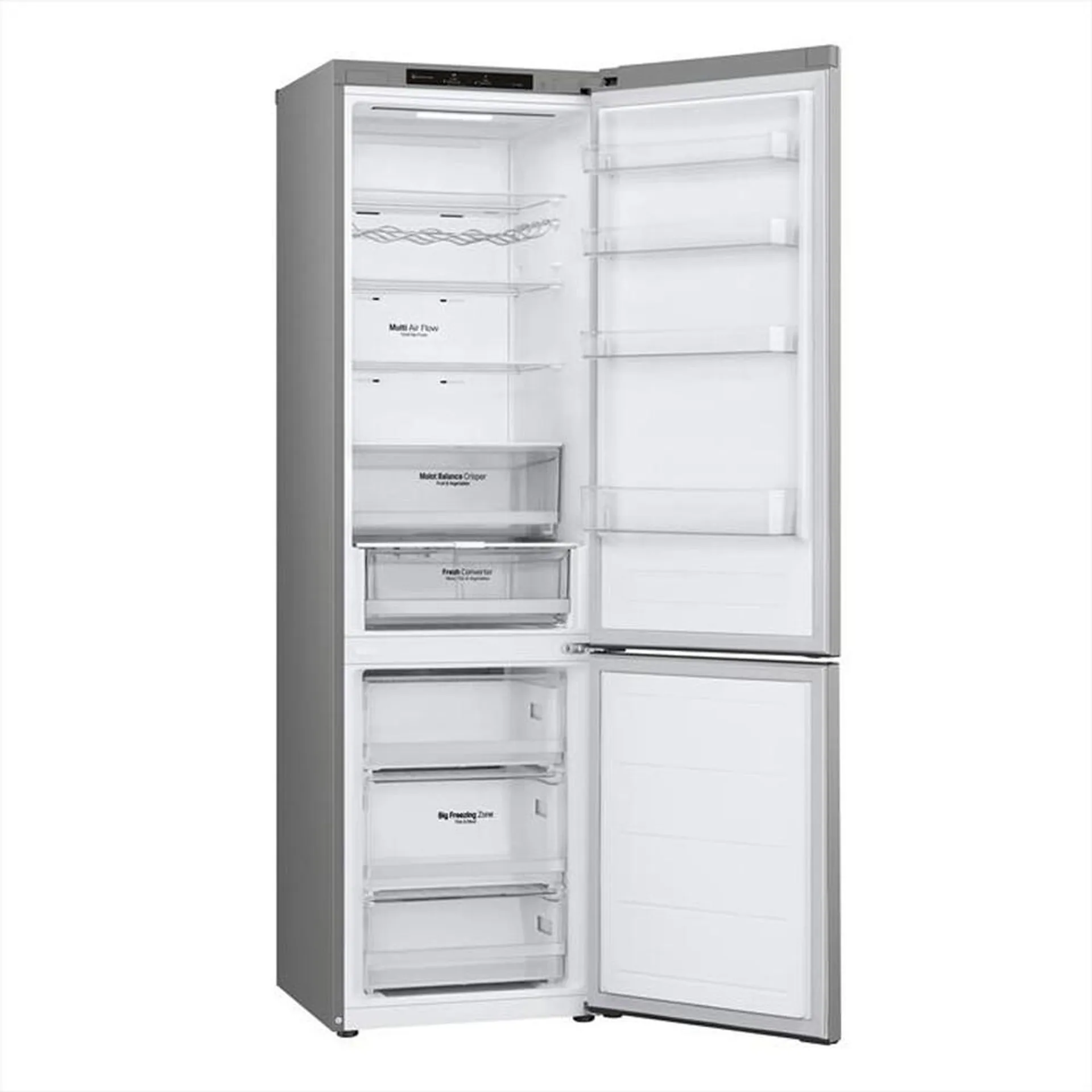 LG - Frigorifero combinato GBV3200CPY Classe C 387L-Argento