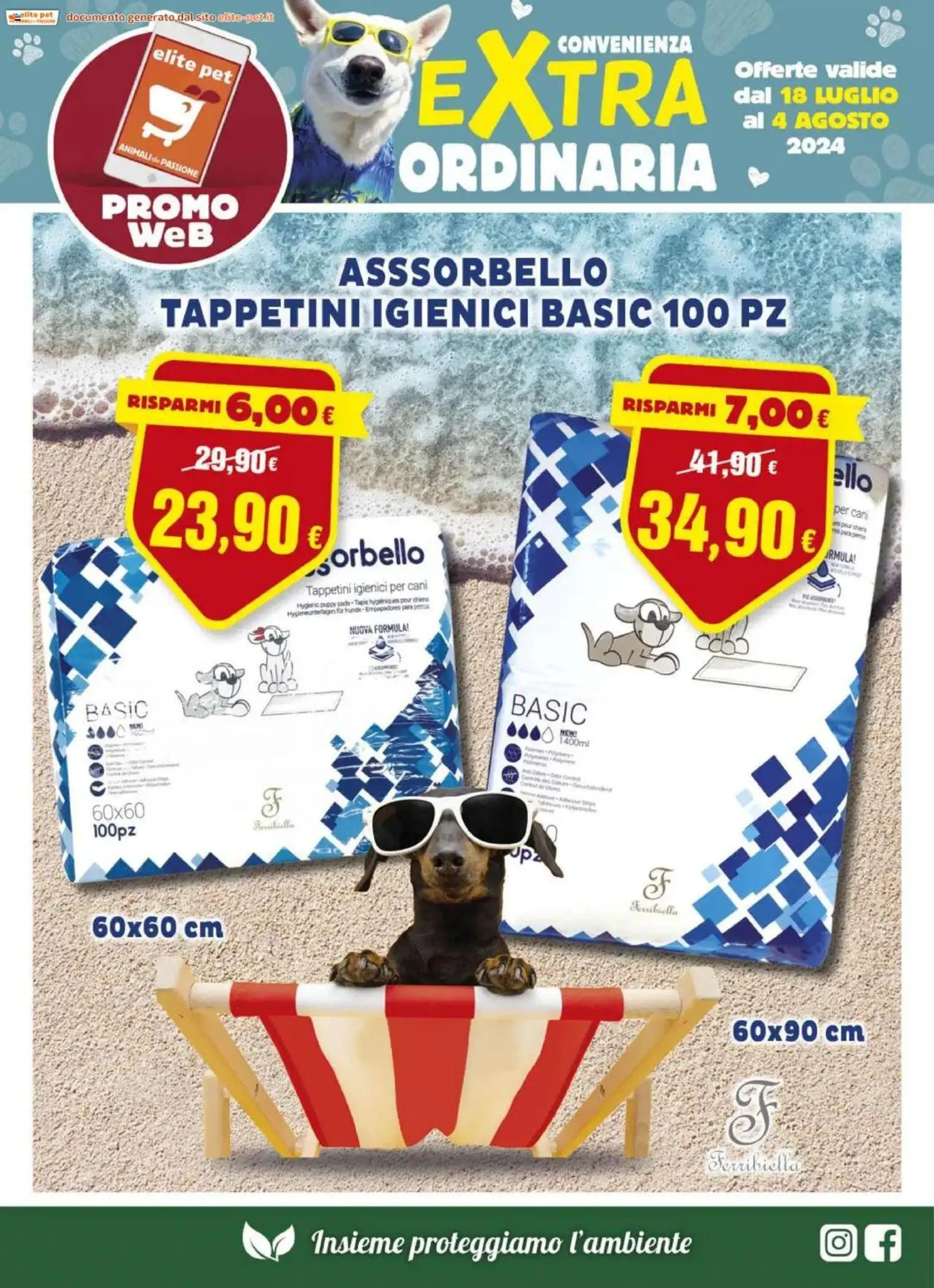 Volantino Pet Elite Supermercati da 18 luglio a 4 agosto di 2024 - Pagina del volantino 3