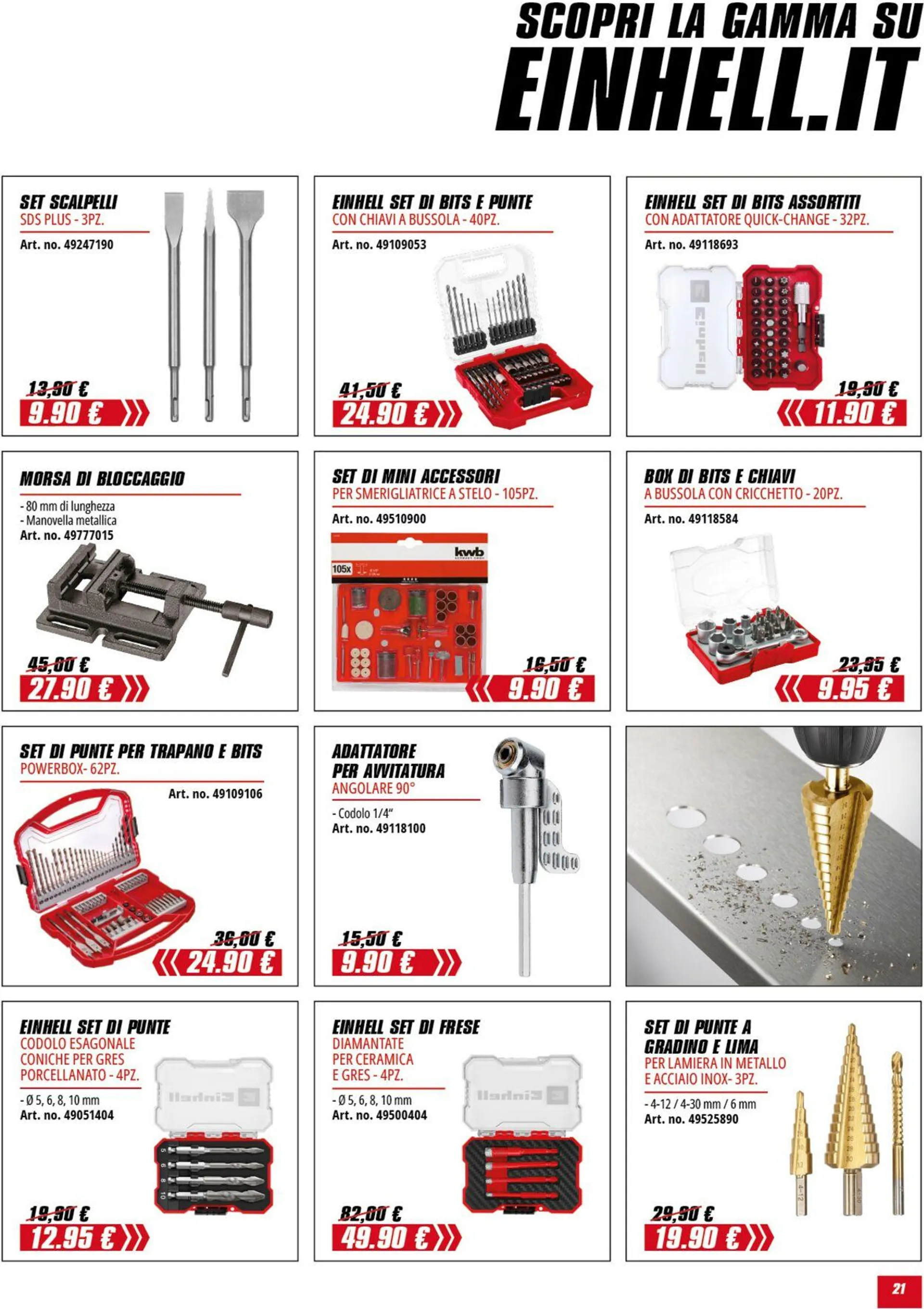 Einhell da 8 maggio a 8 giugno di 2025 - Pagina del volantino 21