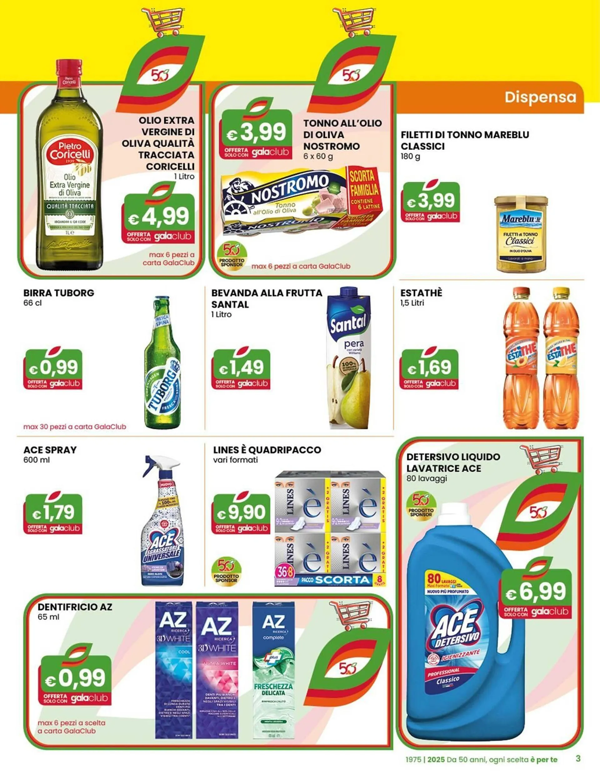 Volantino Gala Supermercati da 4 giugno a 17 giugno di 2025 - Pagina del volantino 3