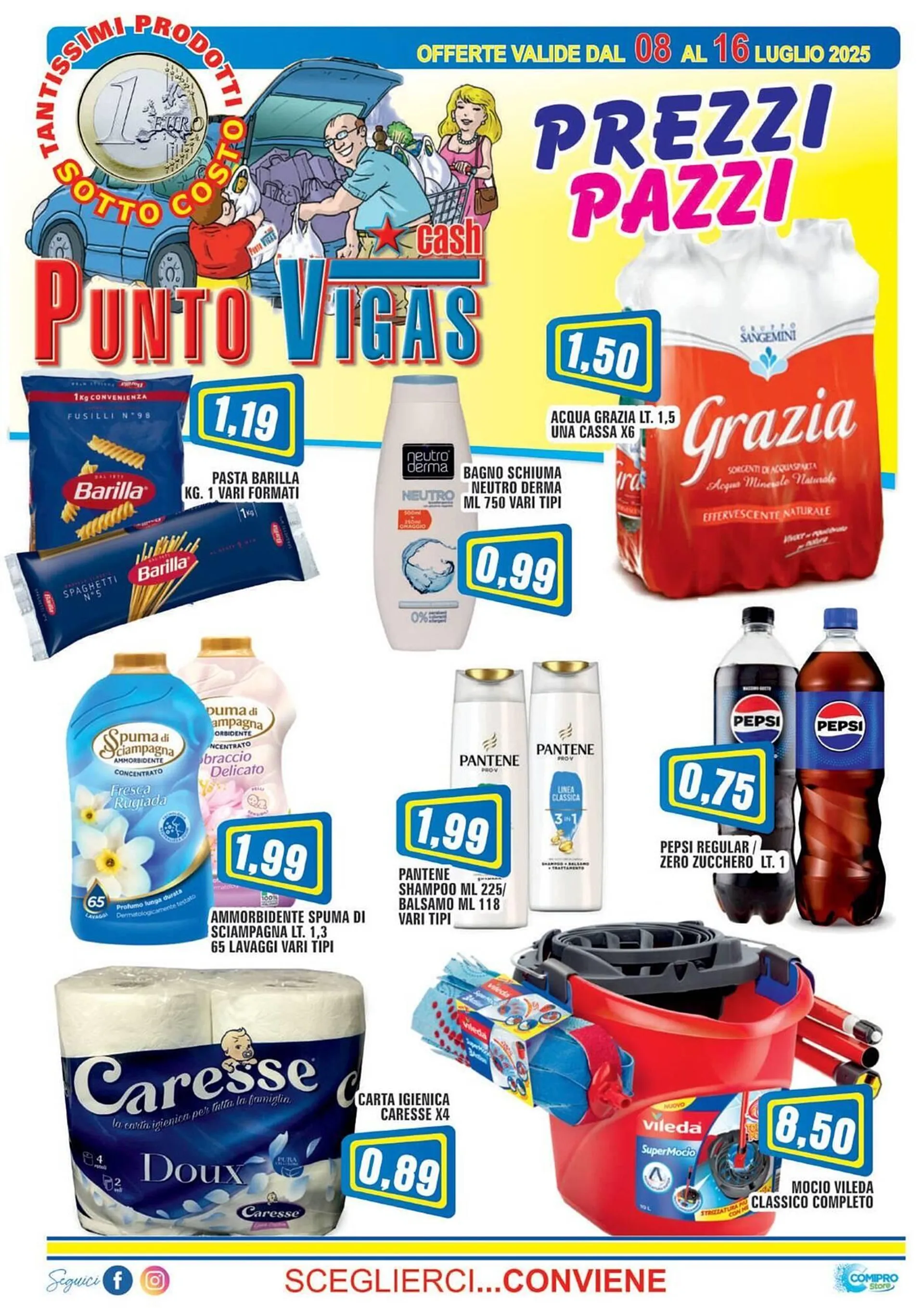 Volantino Punto Vigas da 8 luglio a 16 luglio di 2025 - Pagina del volantino 1