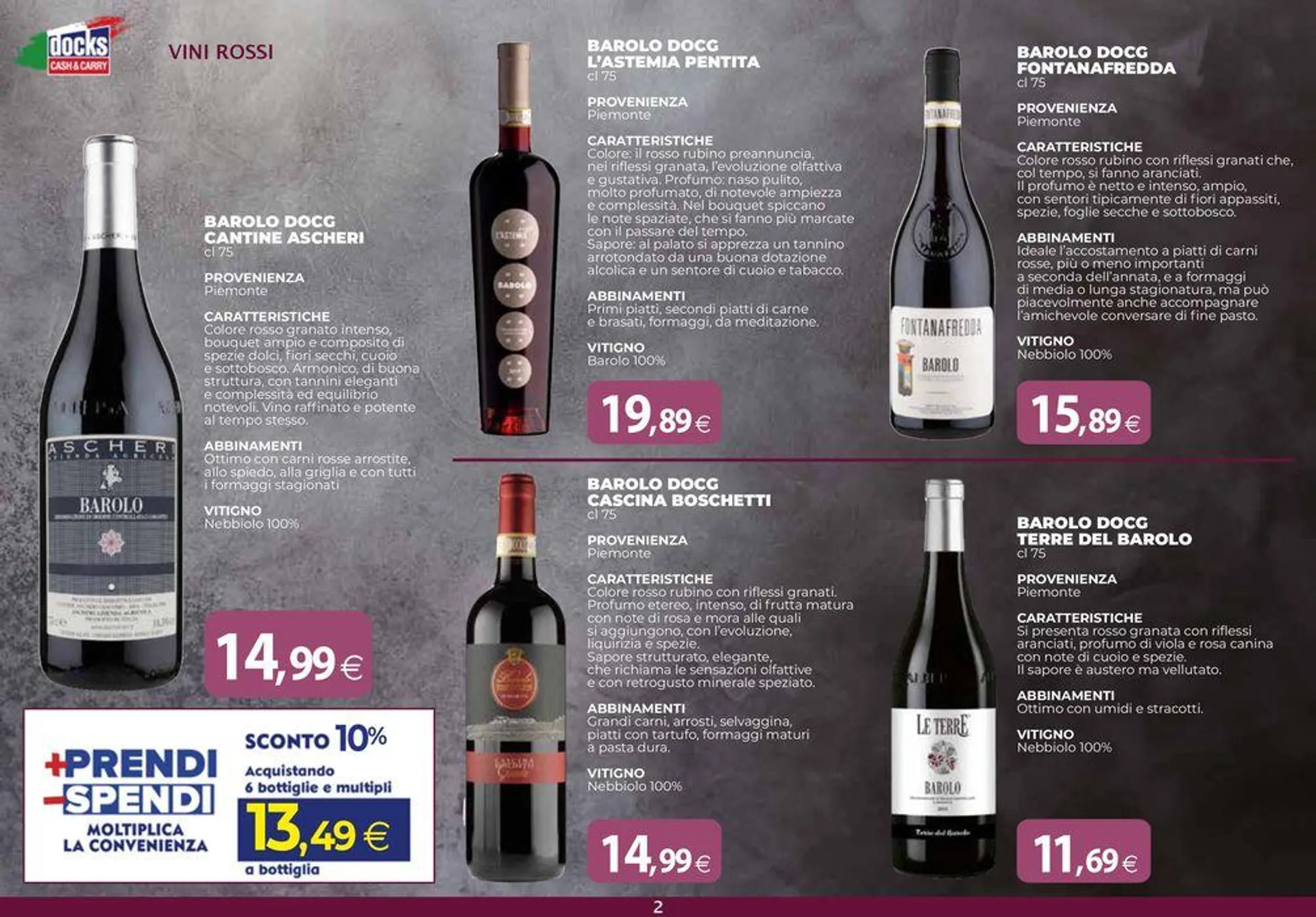 Catalogo Vini da 19 settembre a 16 ottobre di 2024 - Pagina del volantino 2