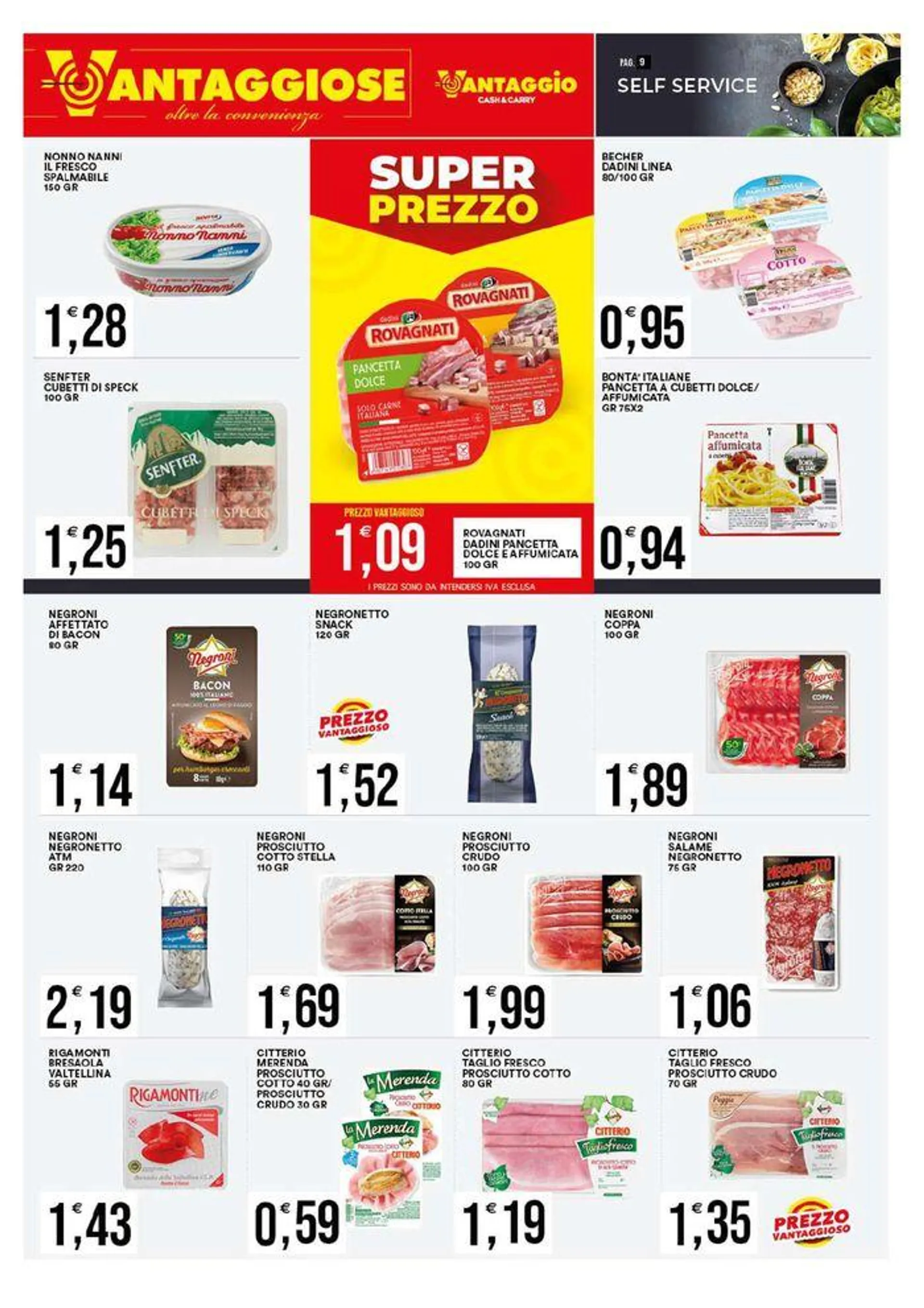 La fresca convenienza da 15 luglio a 27 luglio di 2024 - Pagina del volantino 9