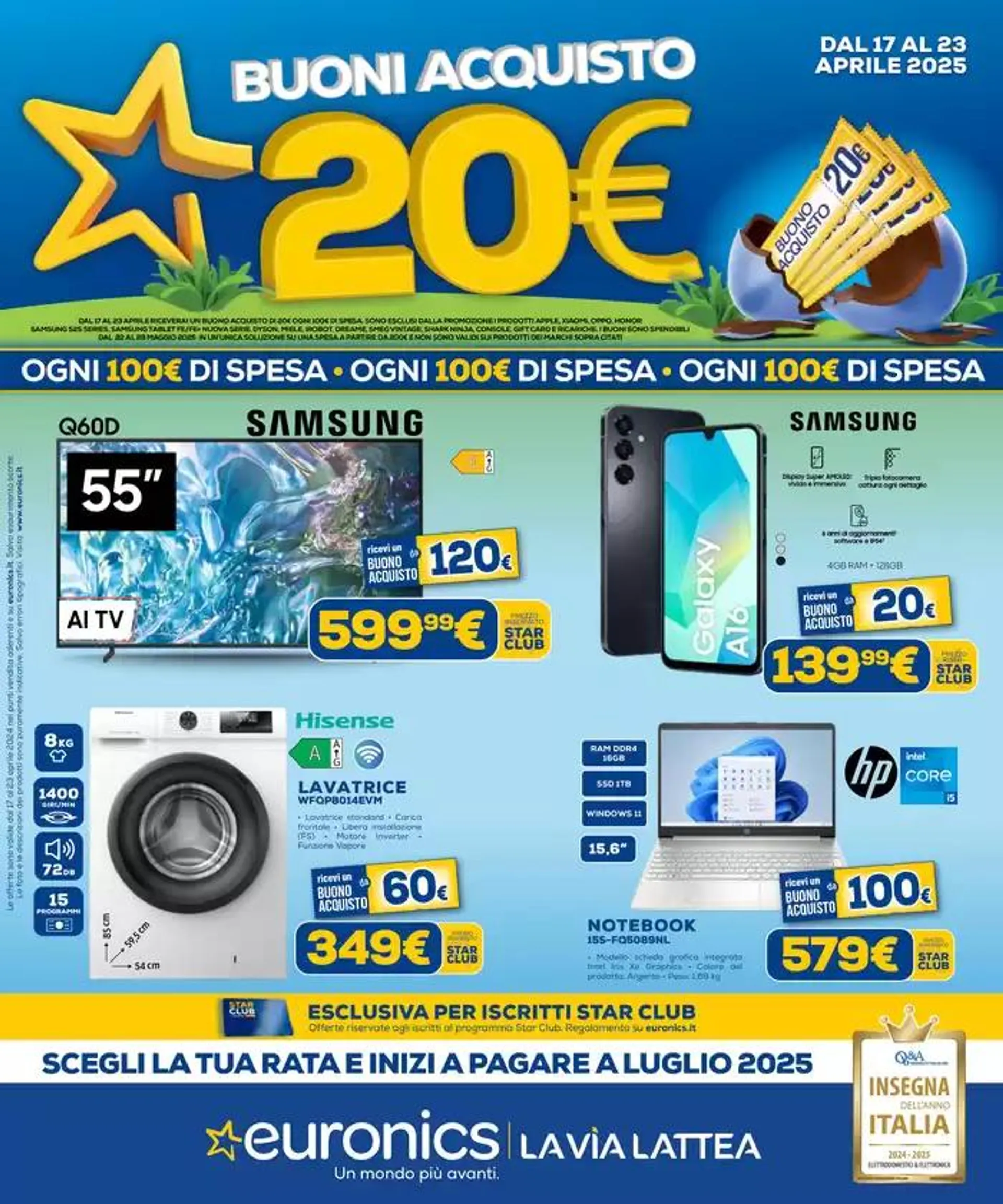 Buoni acquisti: 20 euro - 1