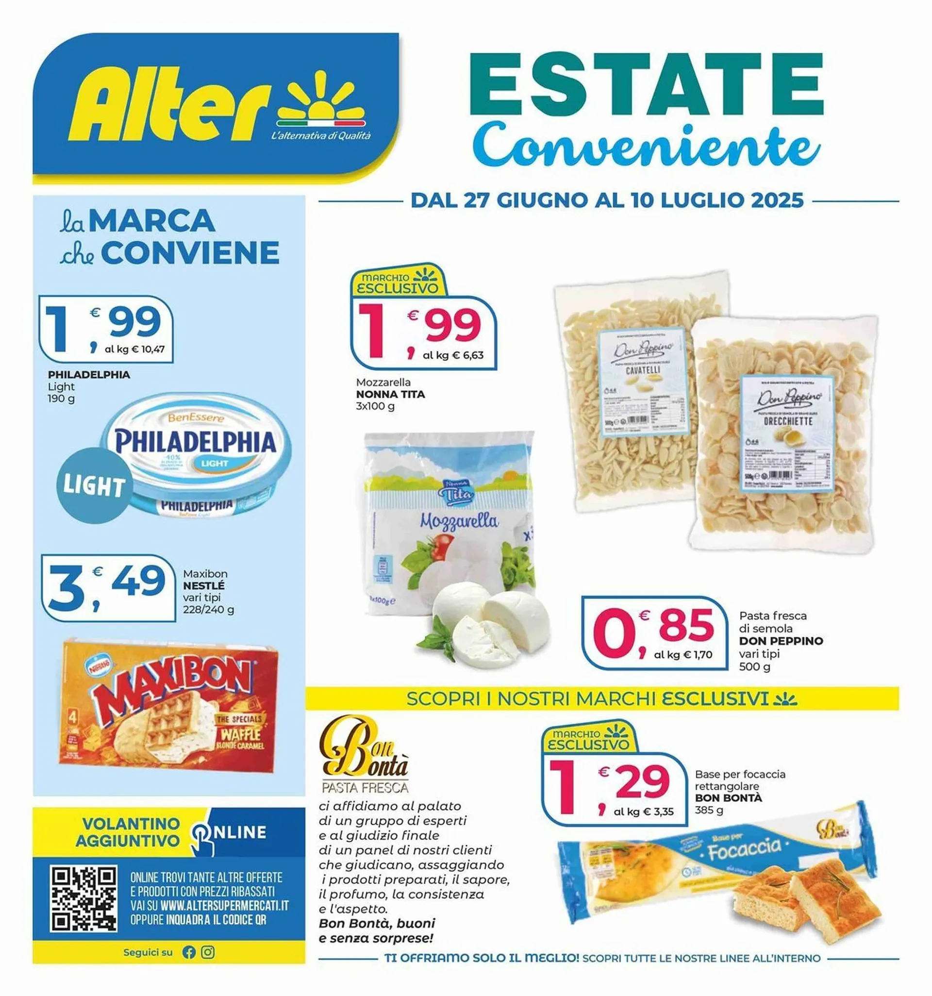 Volantino Alter Discount da 27 giugno a 10 luglio di 2025 - Pagina del volantino 1